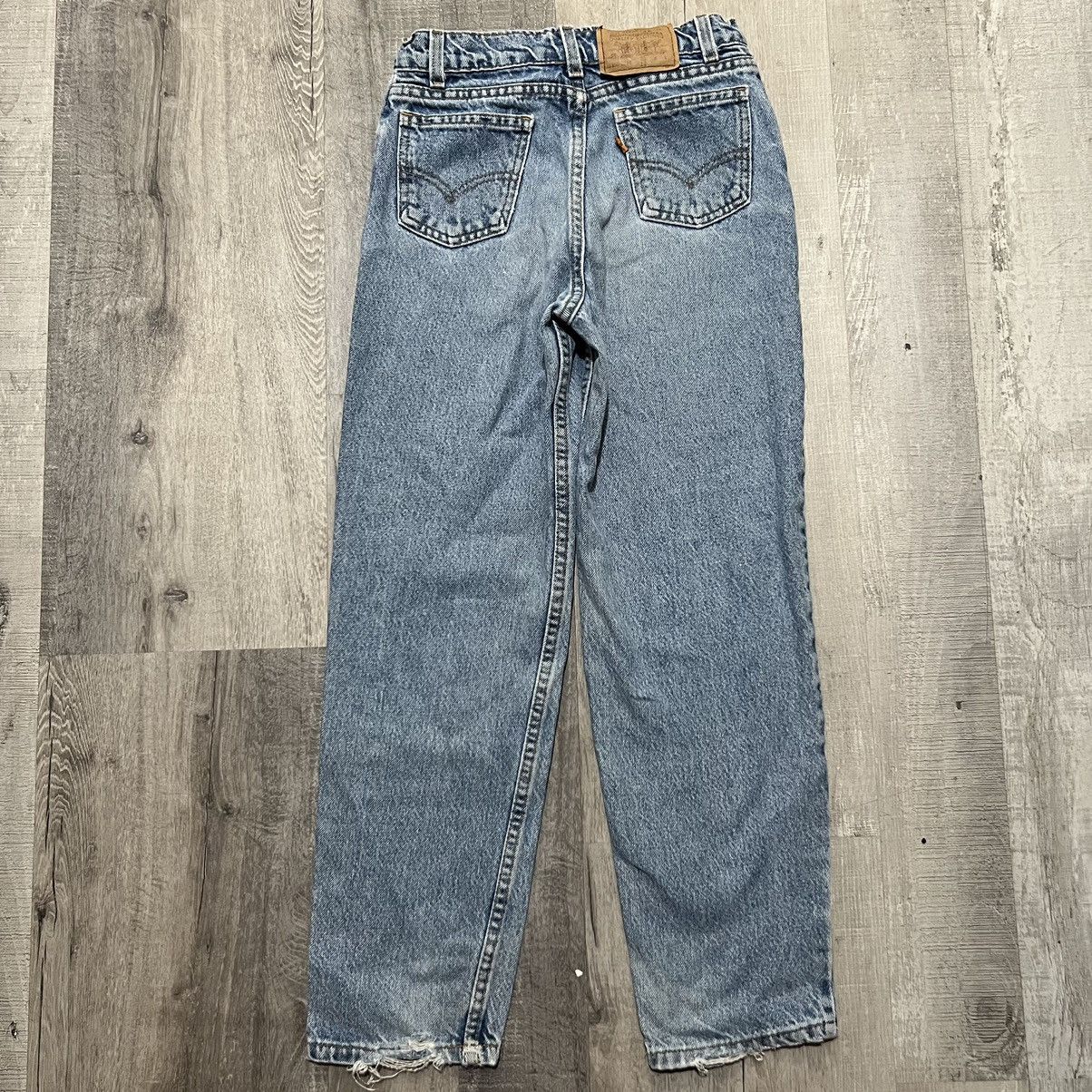 Levi's × Vintage VTG 90's Levis Orange Tab Blue 31350‐0214 Denim USA Jeans Size 26" / US 2 / IT 38 - 2 Thumbnail