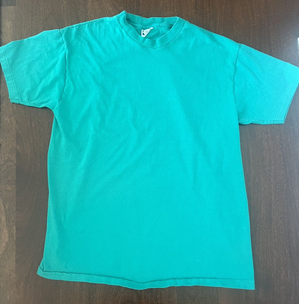 Hanes × Vintage Vintage Hanes Single Stitch Green T-Shirt XL Size US XL / EU 56 / 4 - 3 Thumbnail