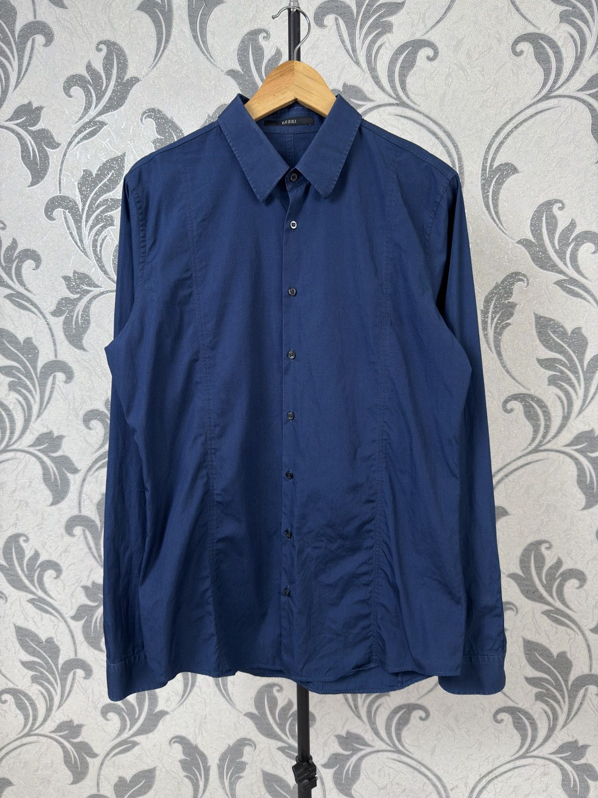 Gucci Gucci Skinny Fit Men's Button Up Long Sleeve Shirt Size US M / EU 48-50 / 2 - 12 Thumbnail