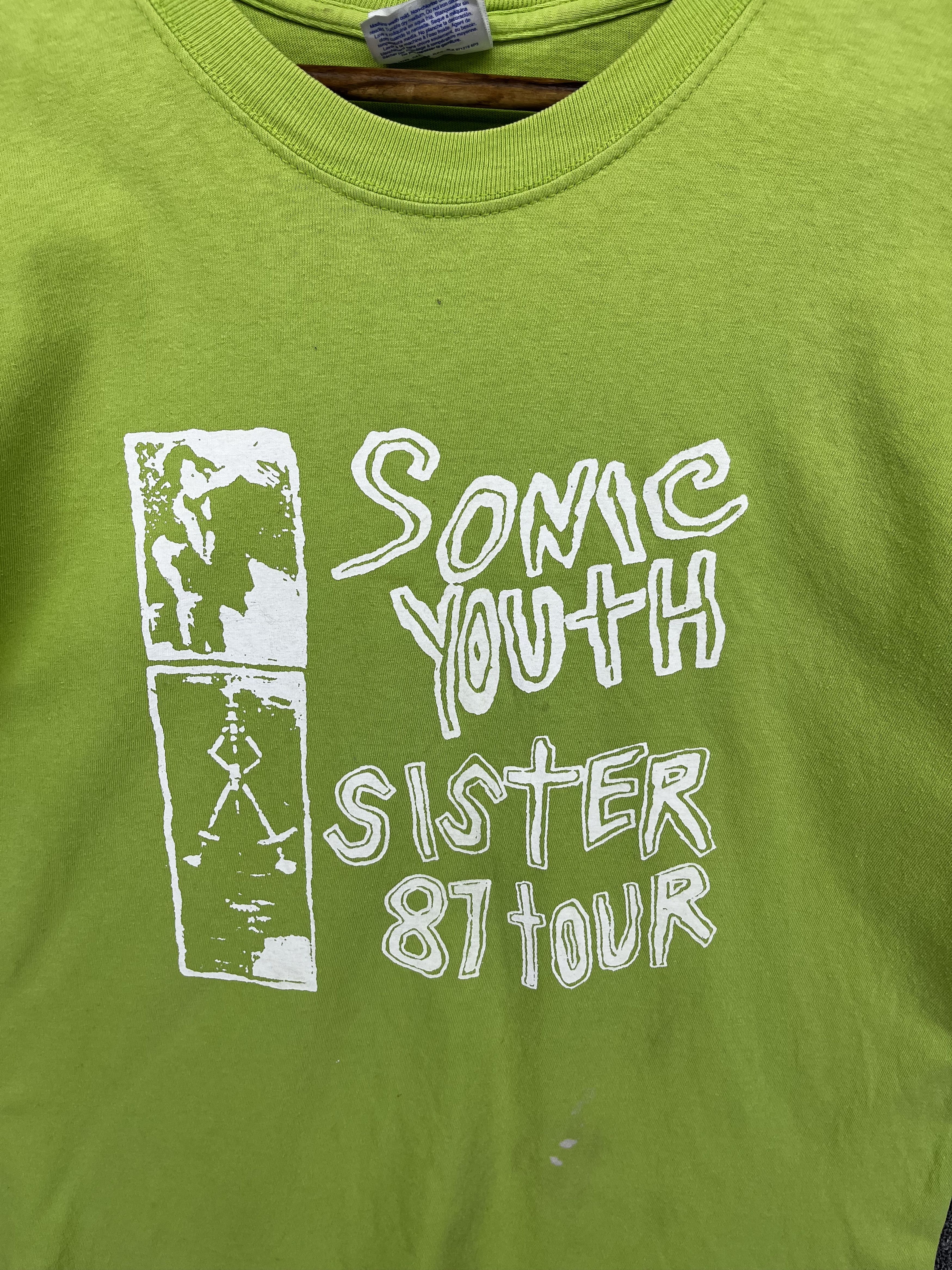 Band Tees Vintage Sonic Youth Punk Rock Band Tees T Shirts Size US M / EU 48-50 / 2 - 6 Thumbnail