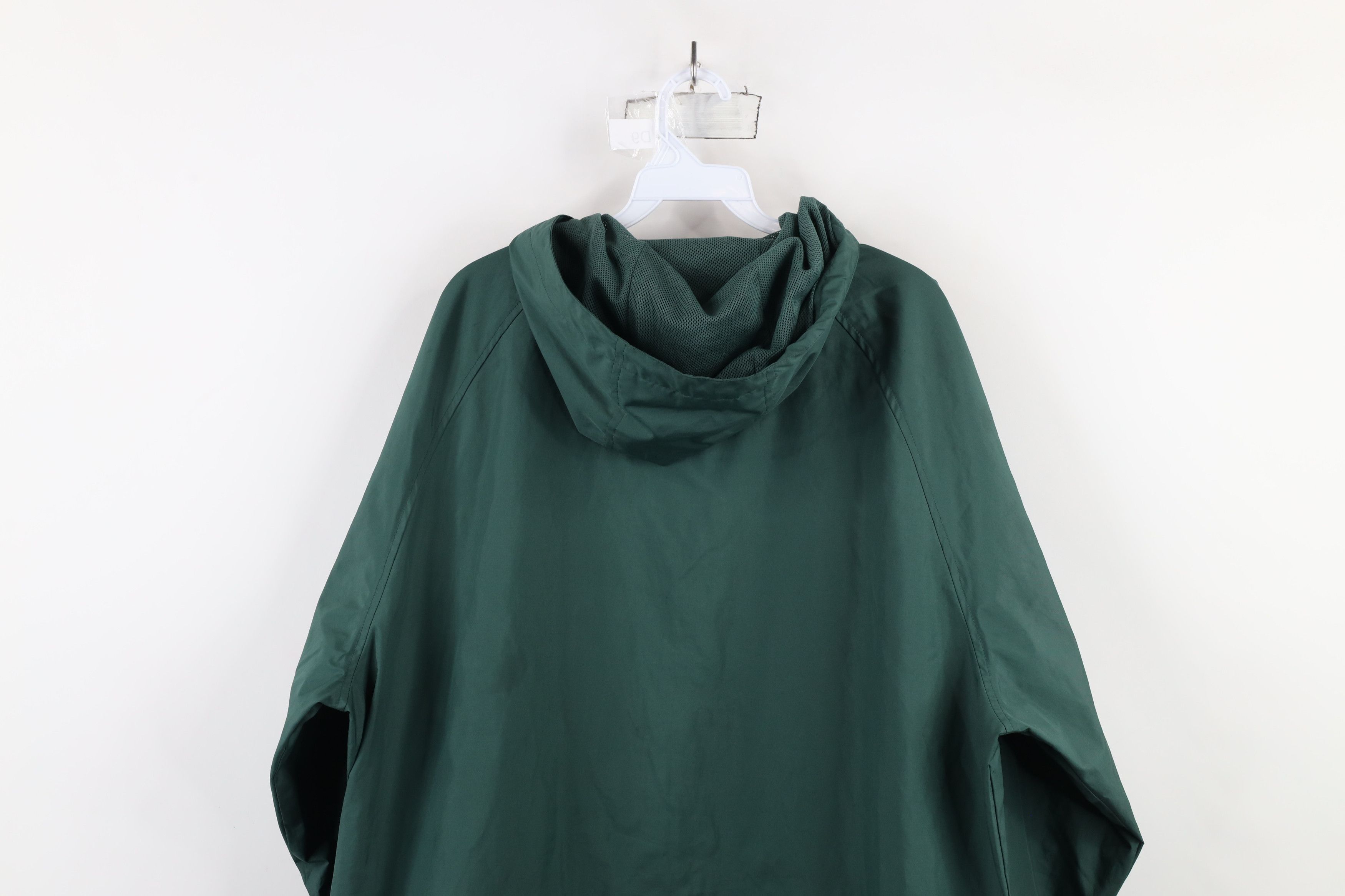 Vintage Vintage 90s Spell Eastern Michigan University Hooded Jacket Size US L / EU 52-54 / 3 - 13 Thumbnail