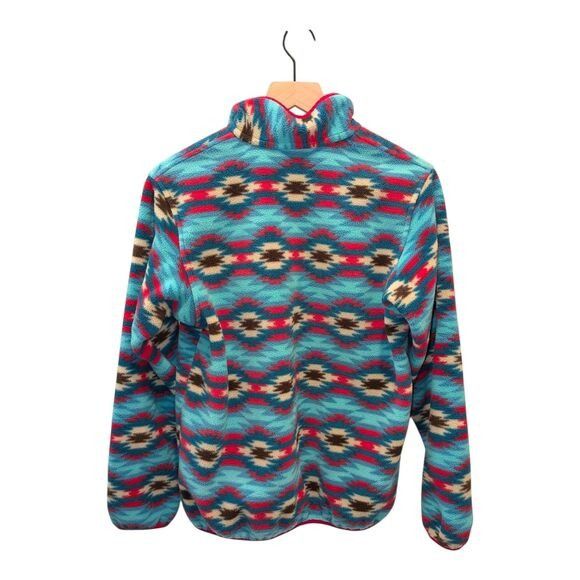 Patagonia Patagonia Synchilla Snap-T Fleece Pullover Aztec Teal M Size M / US 6-8 / IT 42-44 - 2 Thumbnail
