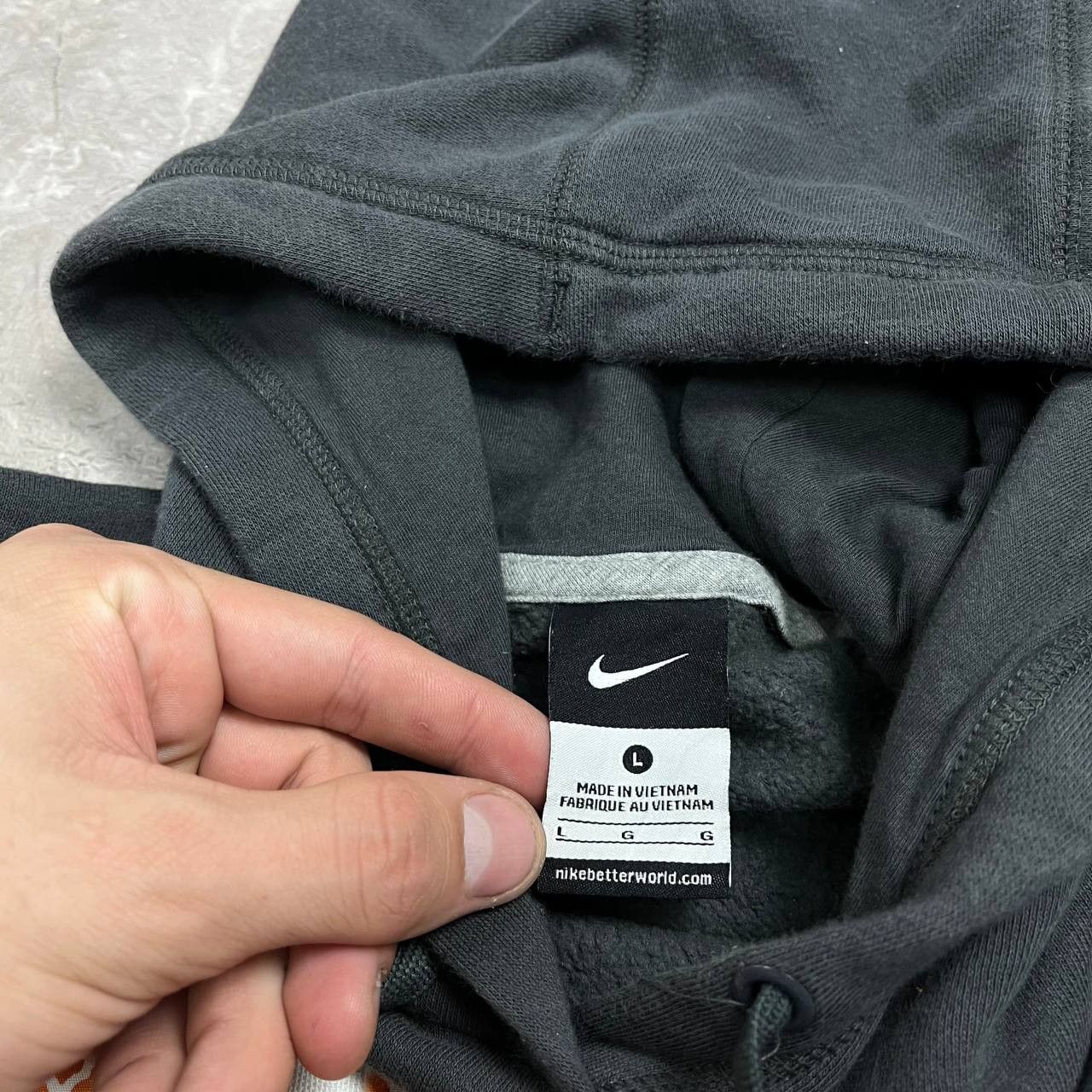 Nike Womens Nike Sportswear Handmade Hoodie Big Logo BHS Size L Size L / US 10 / IT 46 - 7 Thumbnail