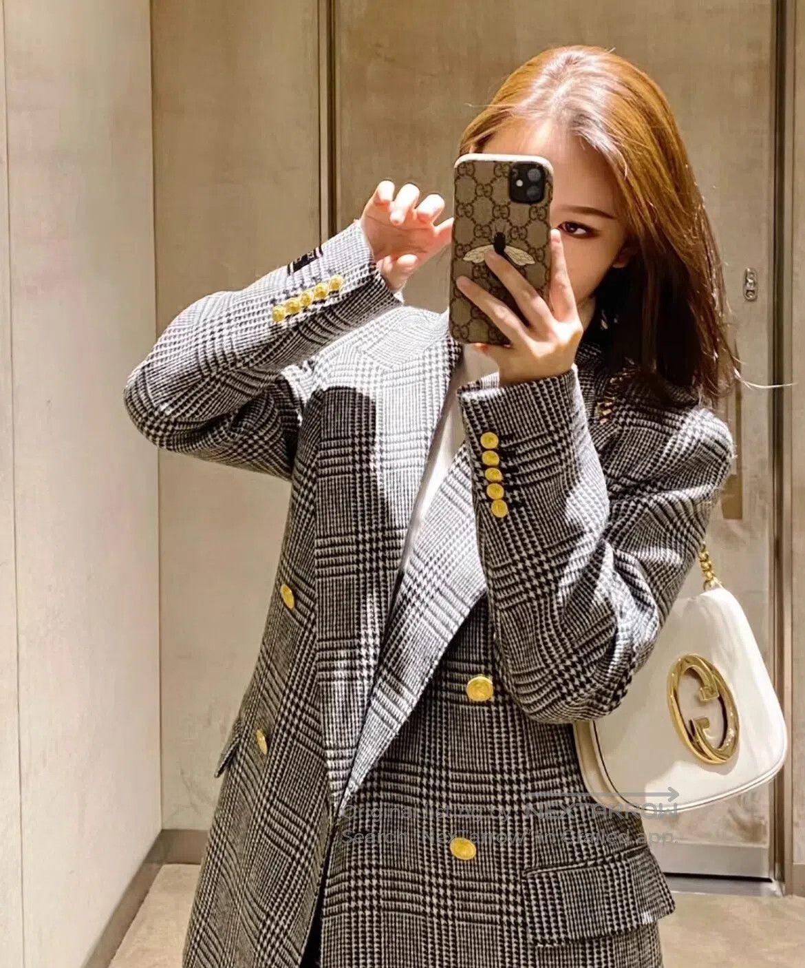 Gucci Guicci Double-breasted button-up Prince-style wool suit| Size L / US 10 / IT 46 - 1 Thumbnail