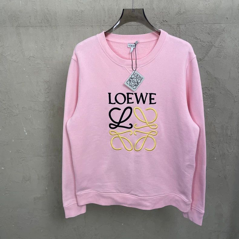 Loewe LOEWE Cherry blossom embroidery logo round neck hoodie Size M / US 6-8 / IT 42-44 - 1 Thumbnail
