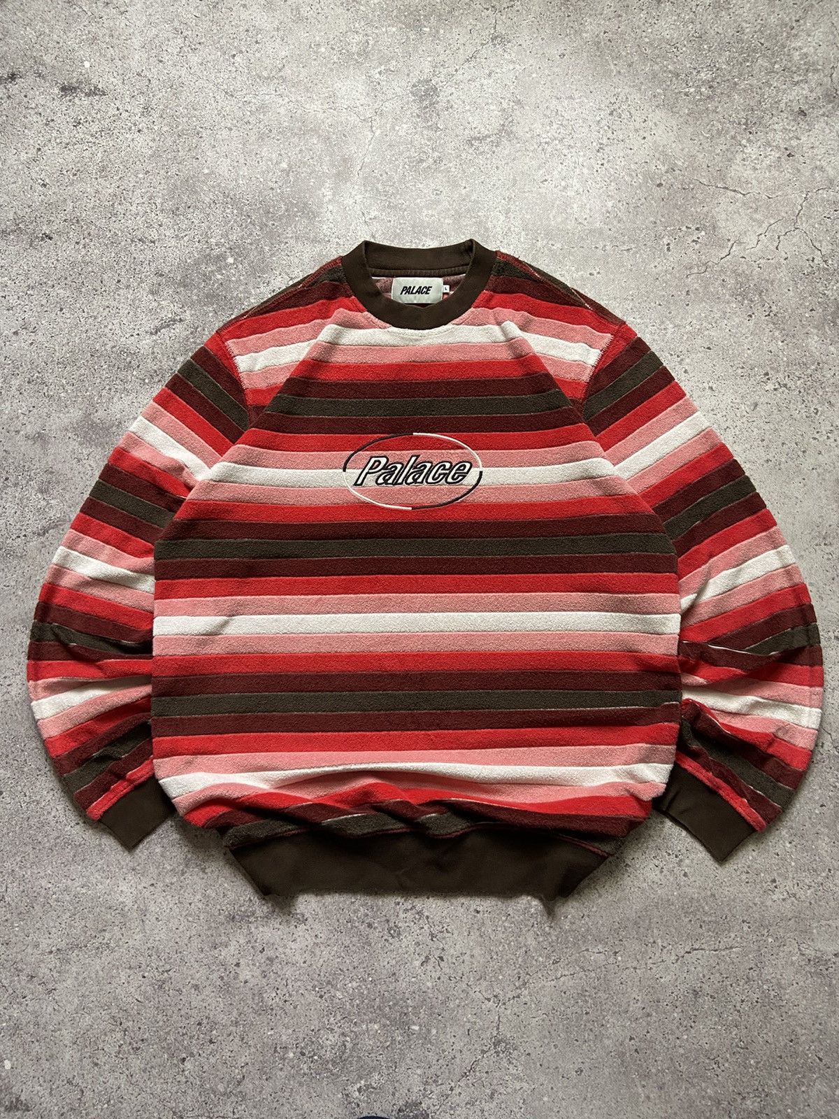 Palace Palace Terry Cloth Striped Shirt L Size US L / EU 52-54 / 3 - 1 Thumbnail