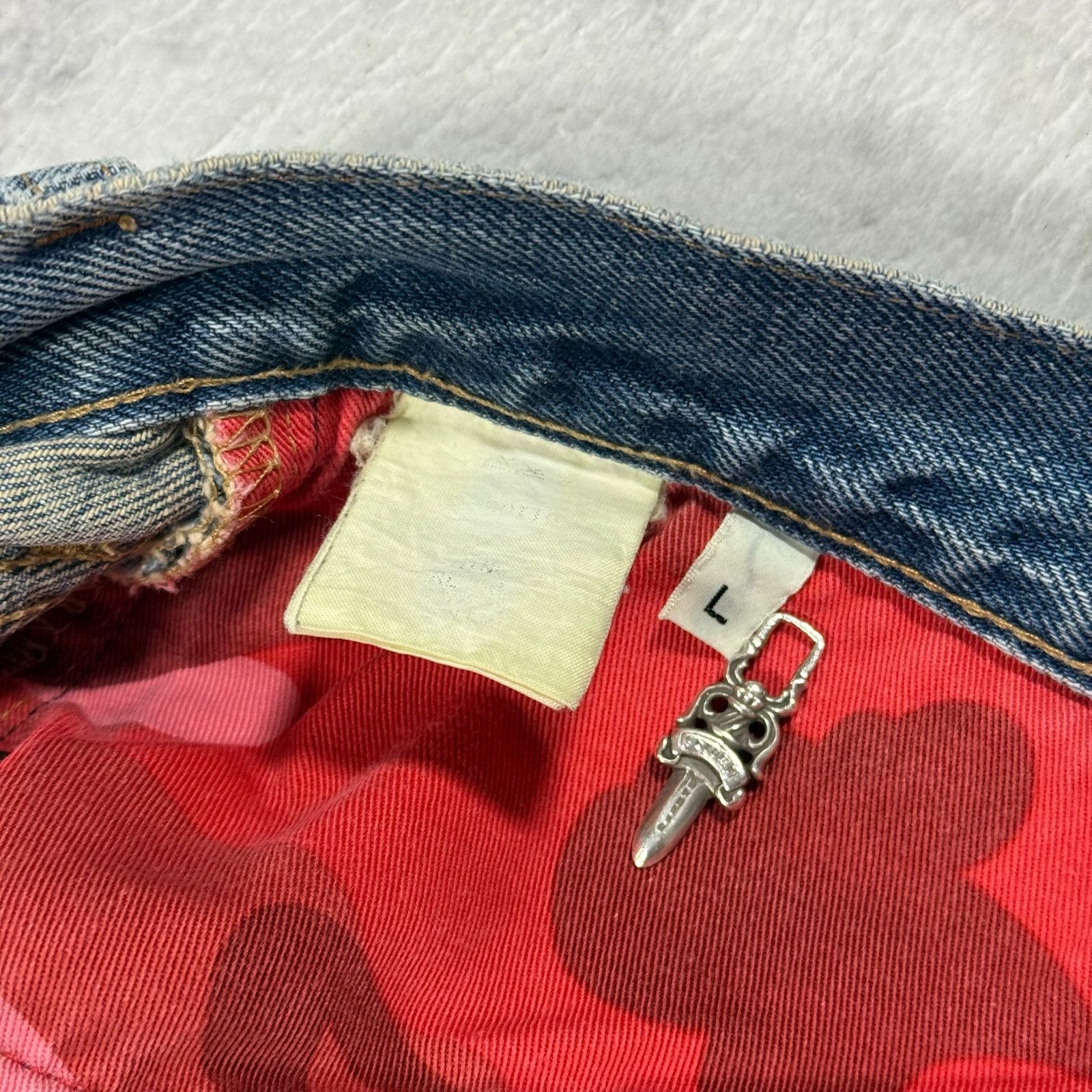 Bape × Nigo Authentic Bape 2000’s Angry Ape Jeans 34 Size US 34 / EU 50 - 5 Thumbnail
