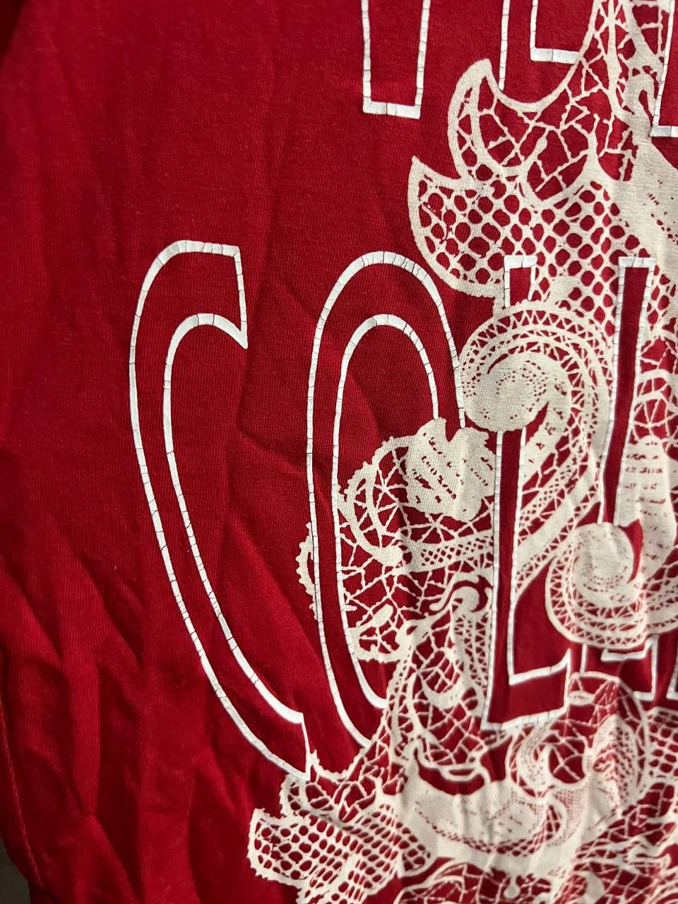 Versace VERSACE COLLECTION BY GIANNI VERSACE RED COTTON T SHIRT SZ S Size US S / EU 44-46 / 1 - 11 Thumbnail