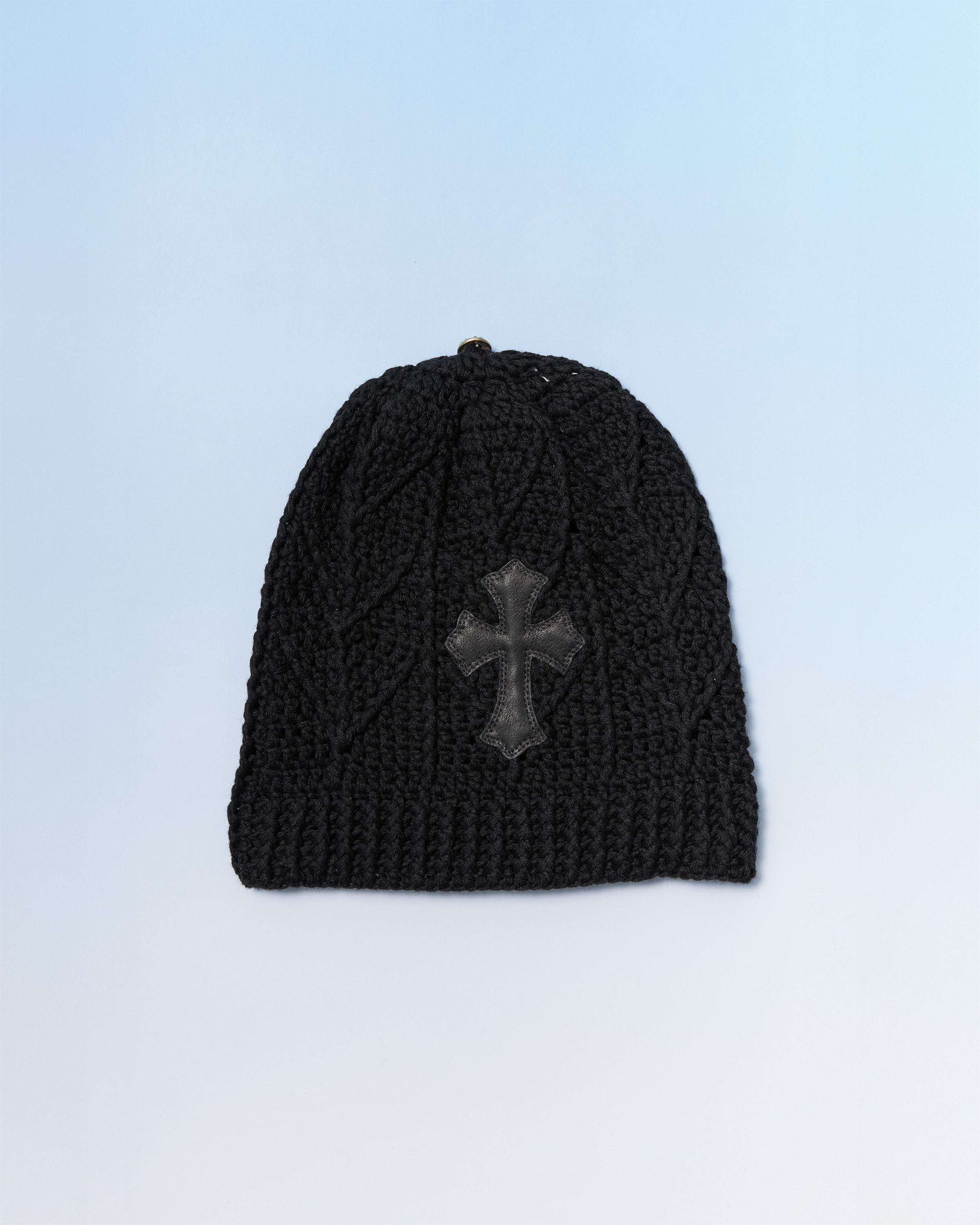 Chrome Hearts CHROME HEARTS Aspen Cross Patch Cashmere Beanie Size ONE SIZE - 2 Thumbnail