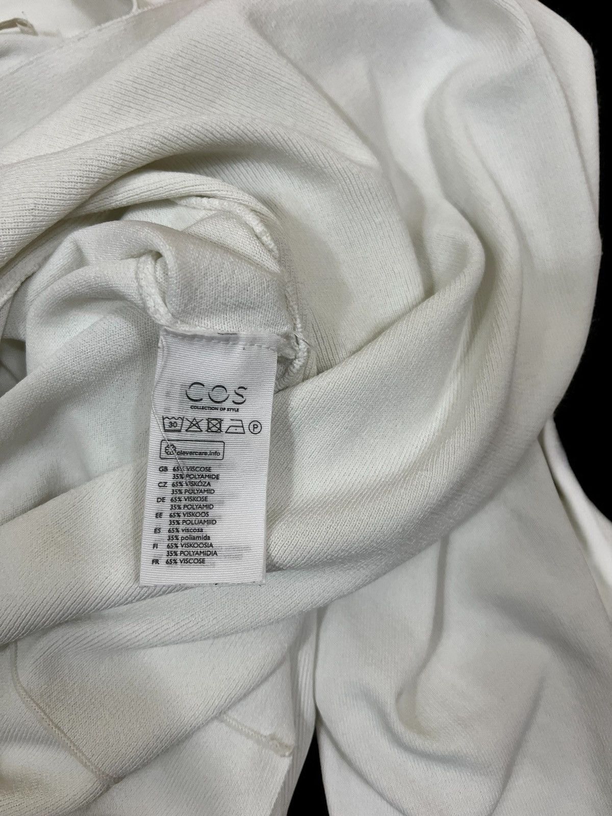 Cos Cos white blouse size XS Size XS / US 0-2 / IT 36-38 - 6 Thumbnail