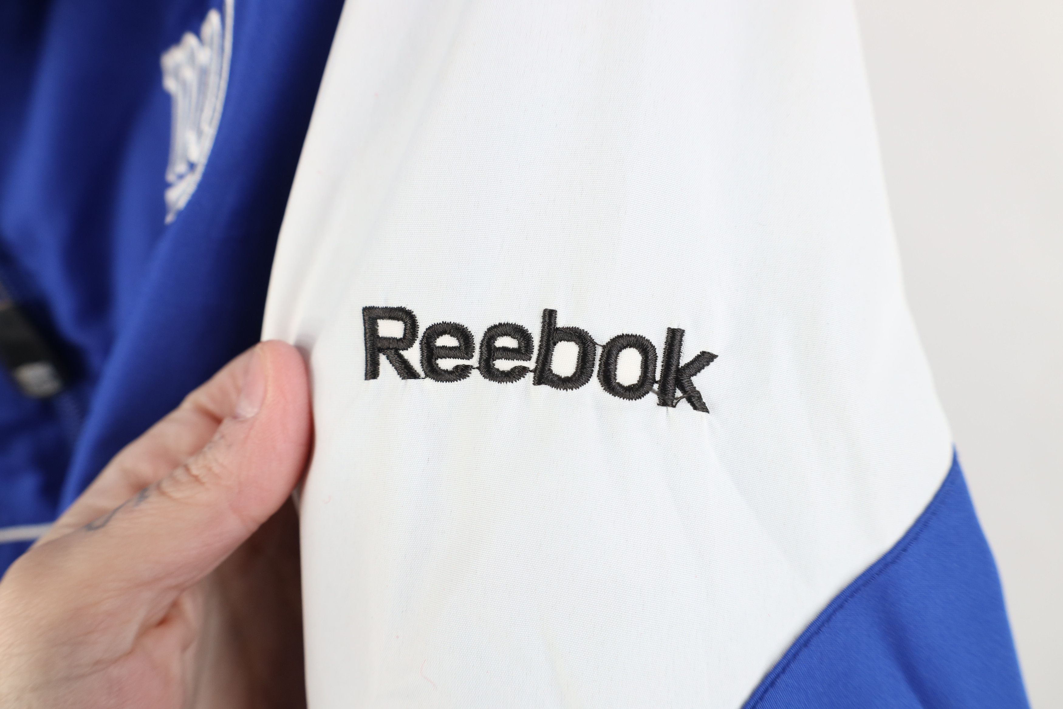 Reebok Vintage Reebok New York Giants Football Windbreaker Jacket Size US XL / EU 56 / 4 - 6 Thumbnail