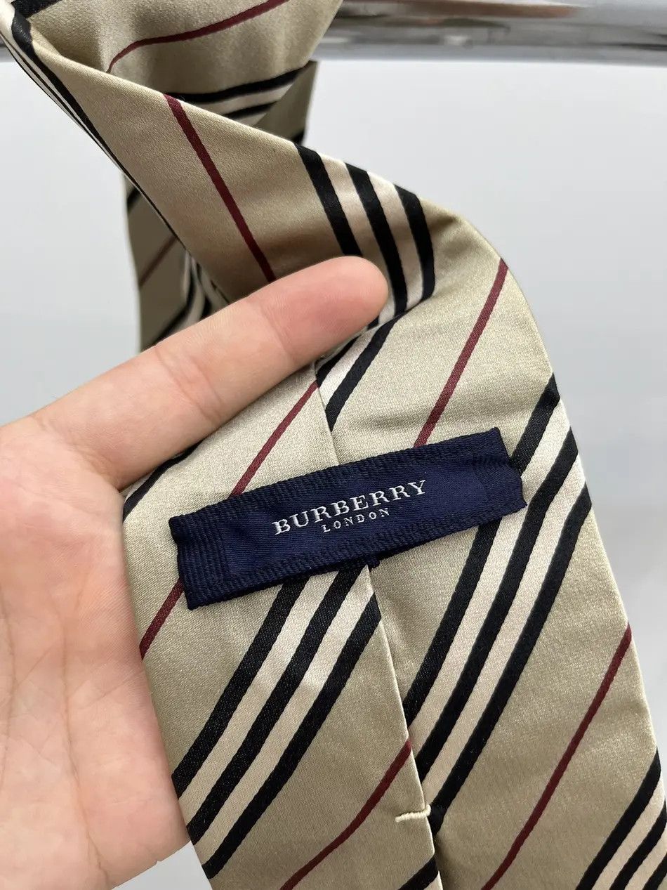 Burberry Burberry London Nova Check Silk Tie Size ONE SIZE - 2 Thumbnail