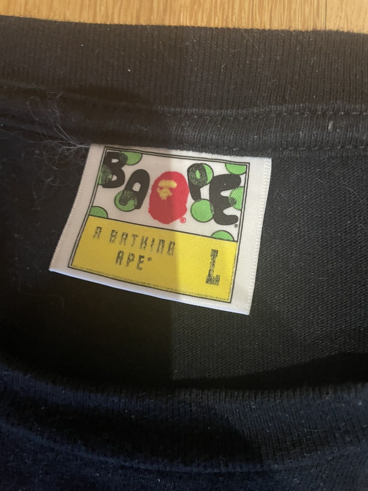 Bape Side Big Ape Head Tee Size US L / EU 52-54 / 3 - 4 Thumbnail