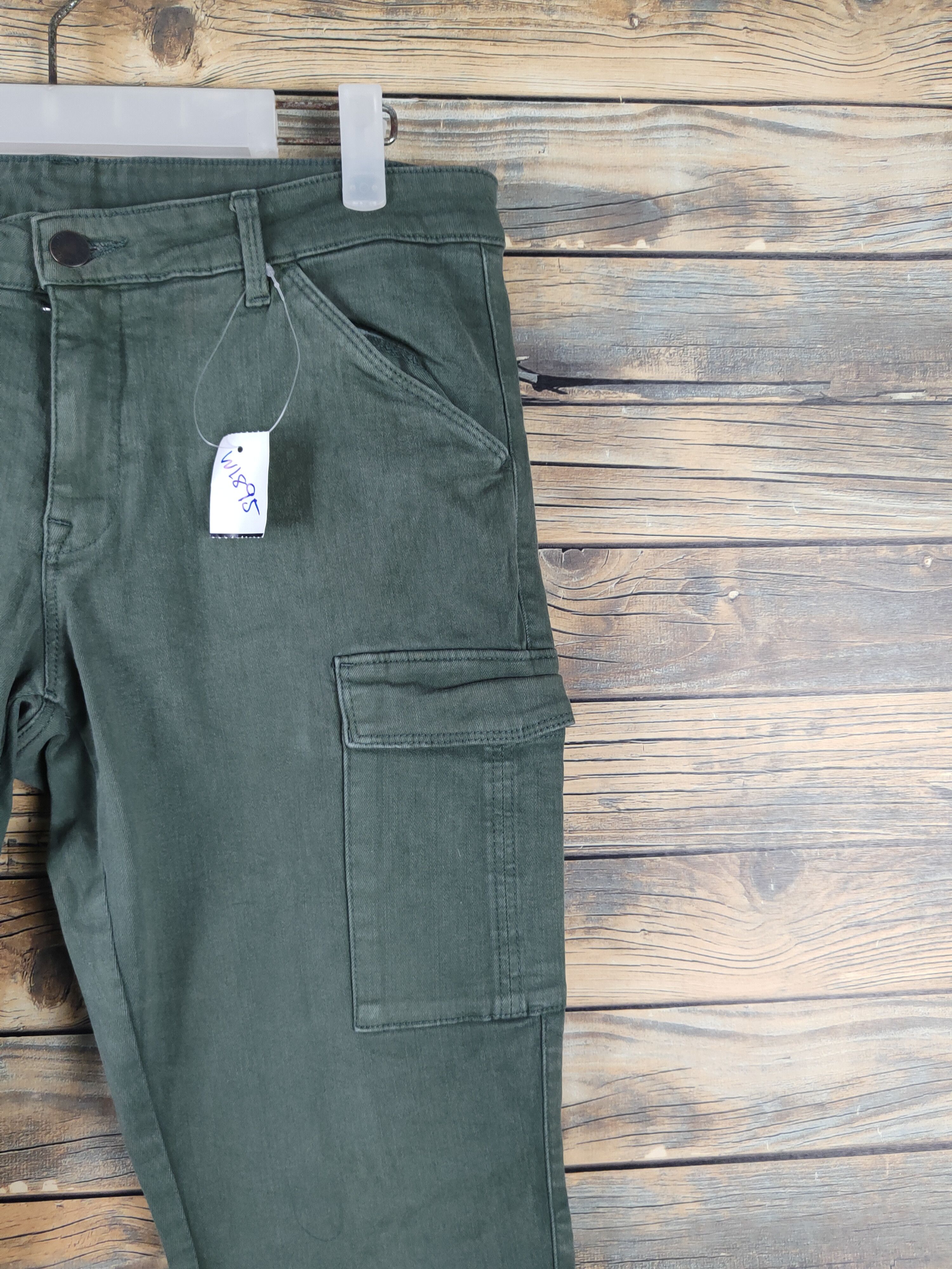Japanese Brand Uniqlo Green Multipocket Tactical Cargo Pants #W1895 Size US 30 / EU 46 - 5 Thumbnail
