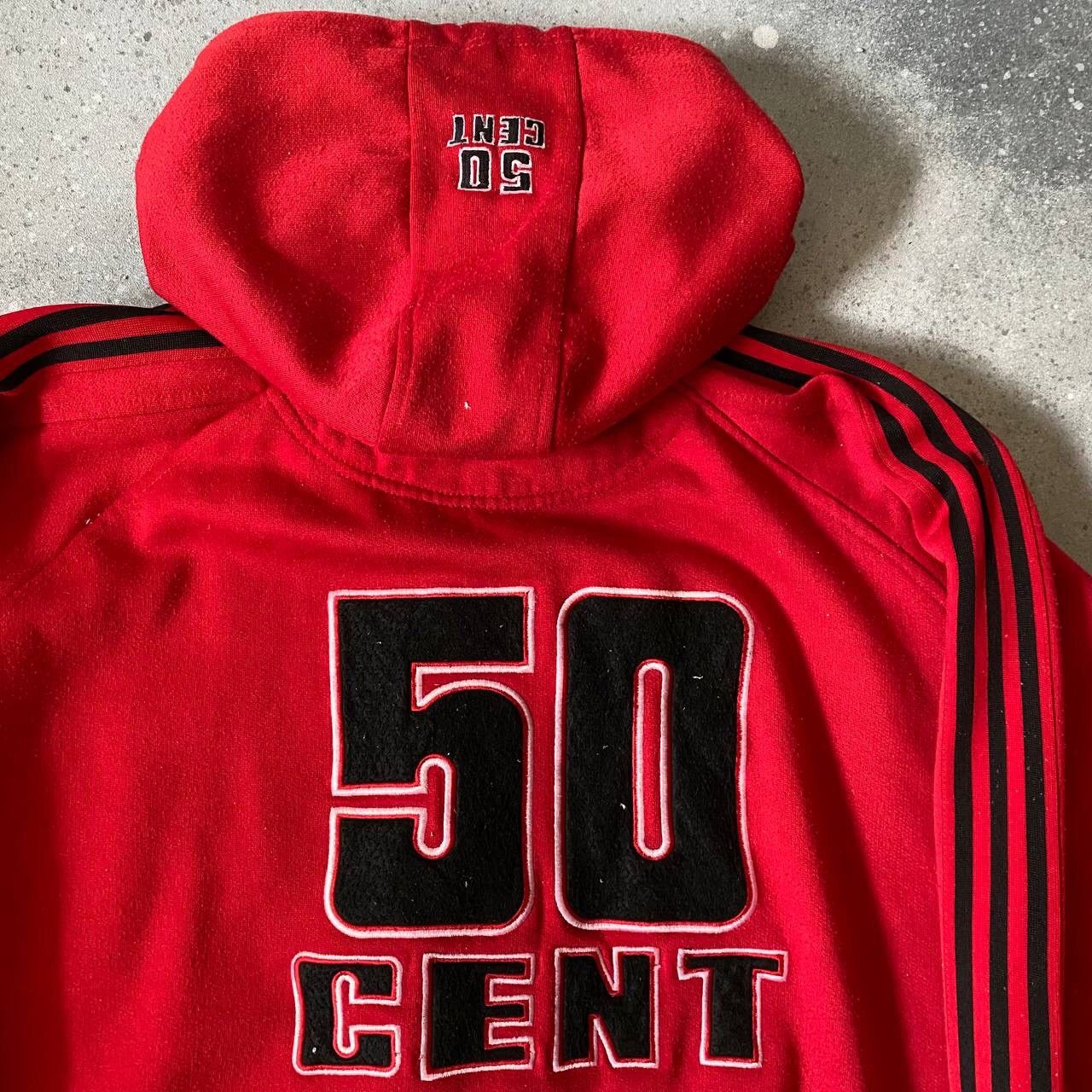 50 Cent 50 CENT VINTAGE BIG LOGO RAP HOODIE (OVERSIZE FIT) Size US L / EU 52-54 / 3 - 5 Thumbnail