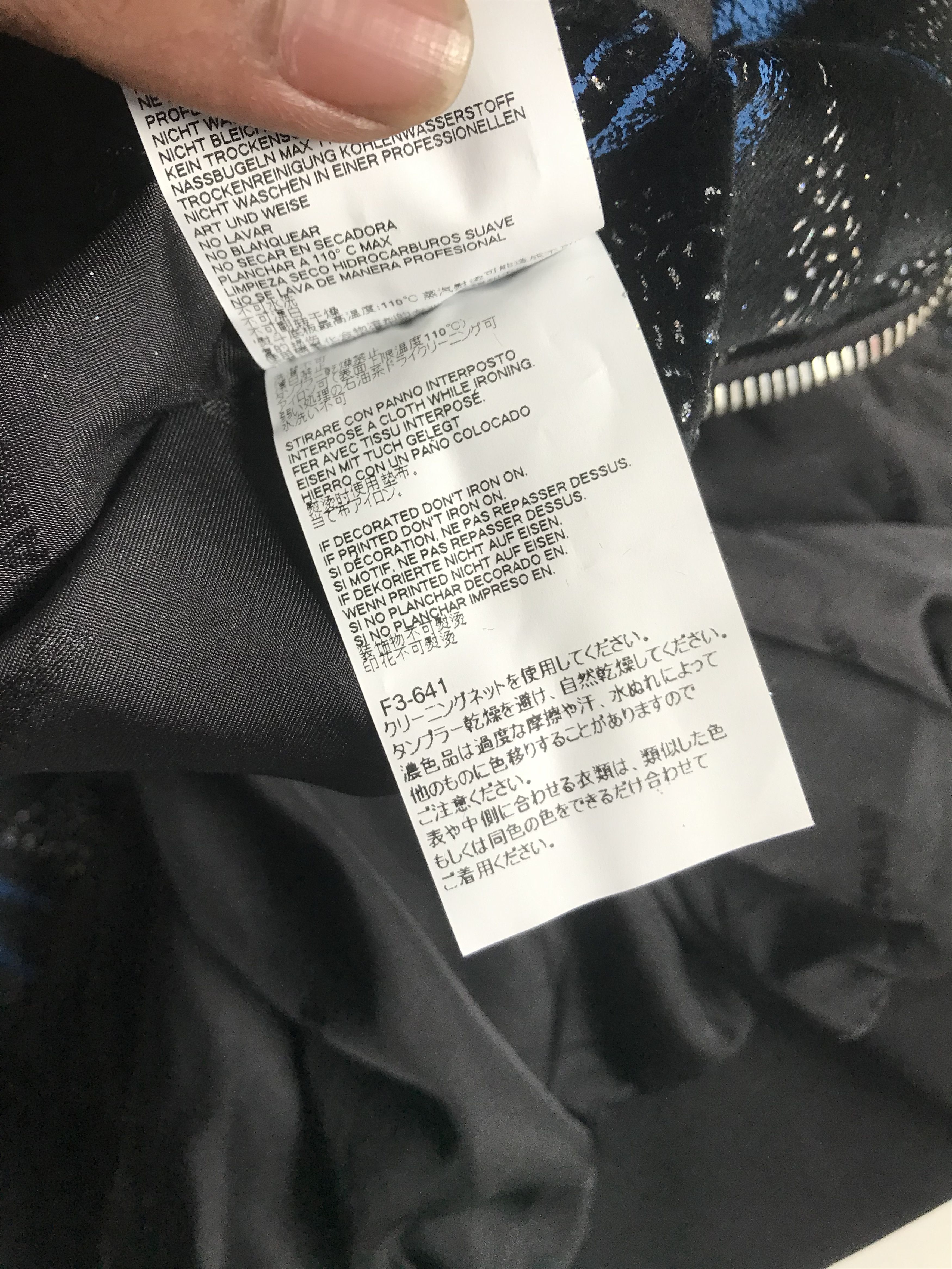 Dsquared2 Need Gone! Dsquared2 Floral Pattern Glitter Bomber Jacket Size US M / EU 48-50 / 2 - 17 Thumbnail