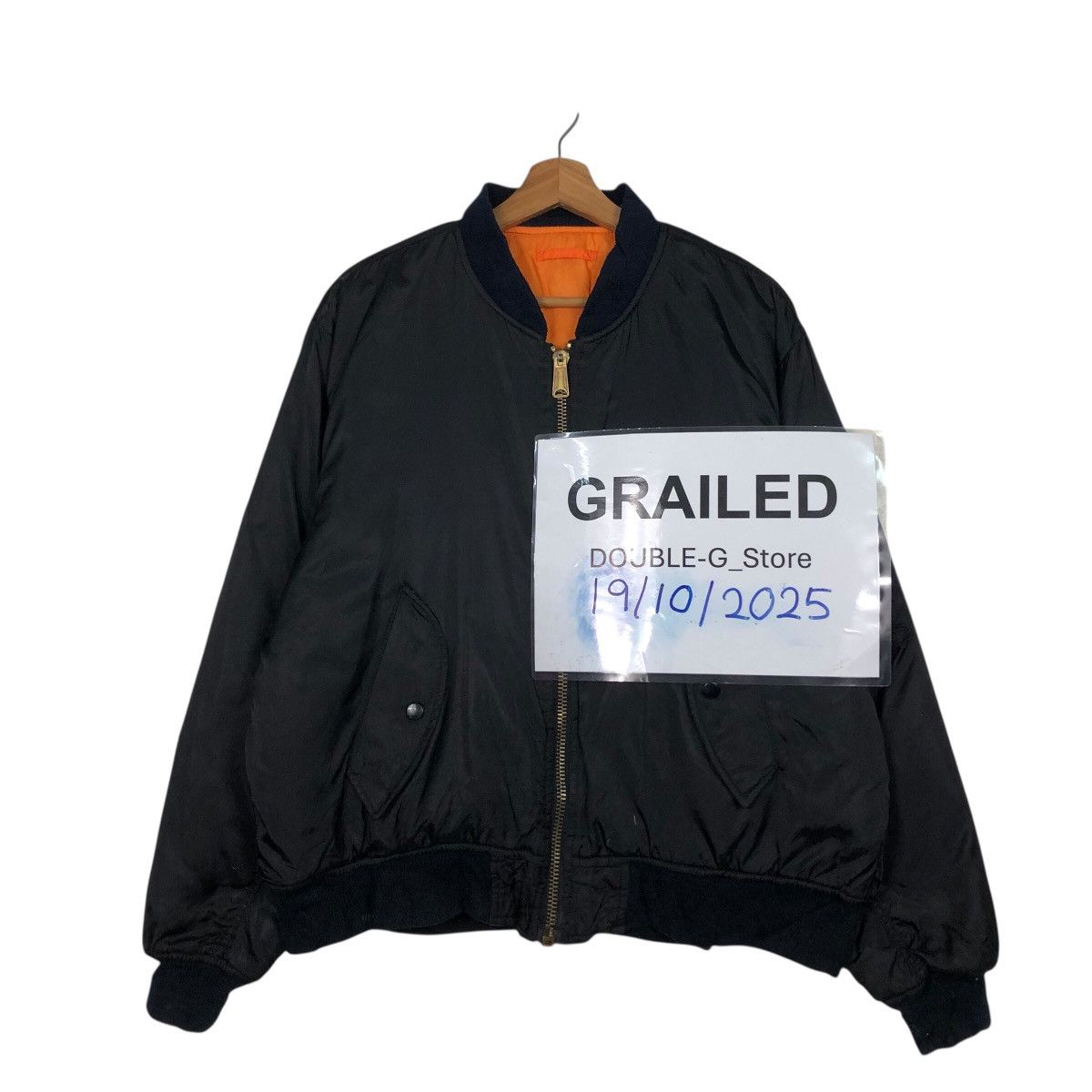 Japanese Brand 📌Vintage Worker Bomber Jacket Panasonic Spell Out Big Logo Size US L / EU 52-54 / 3 - 1 Thumbnail