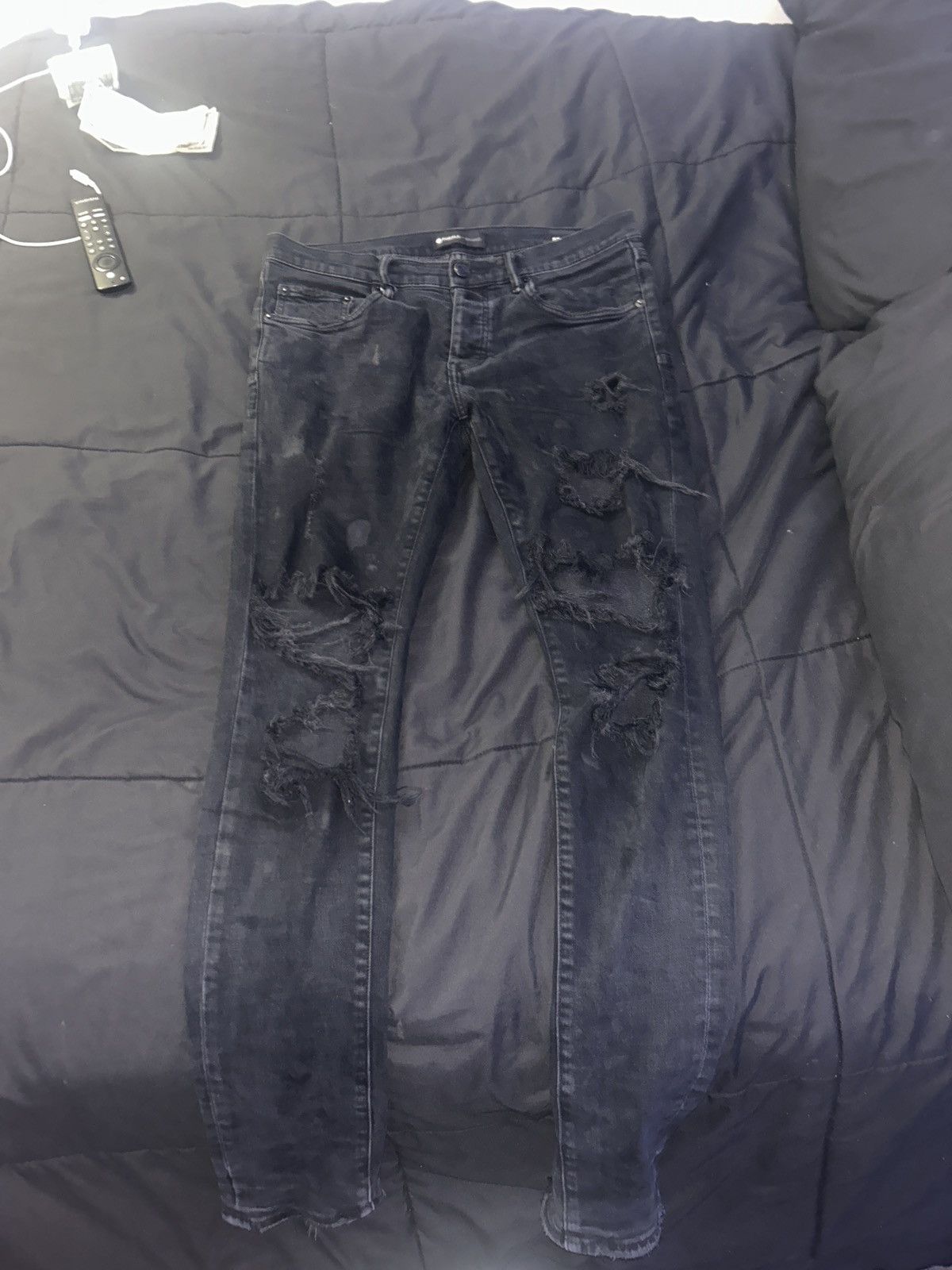 Purple Brand purple jeans wax denim | Grailed