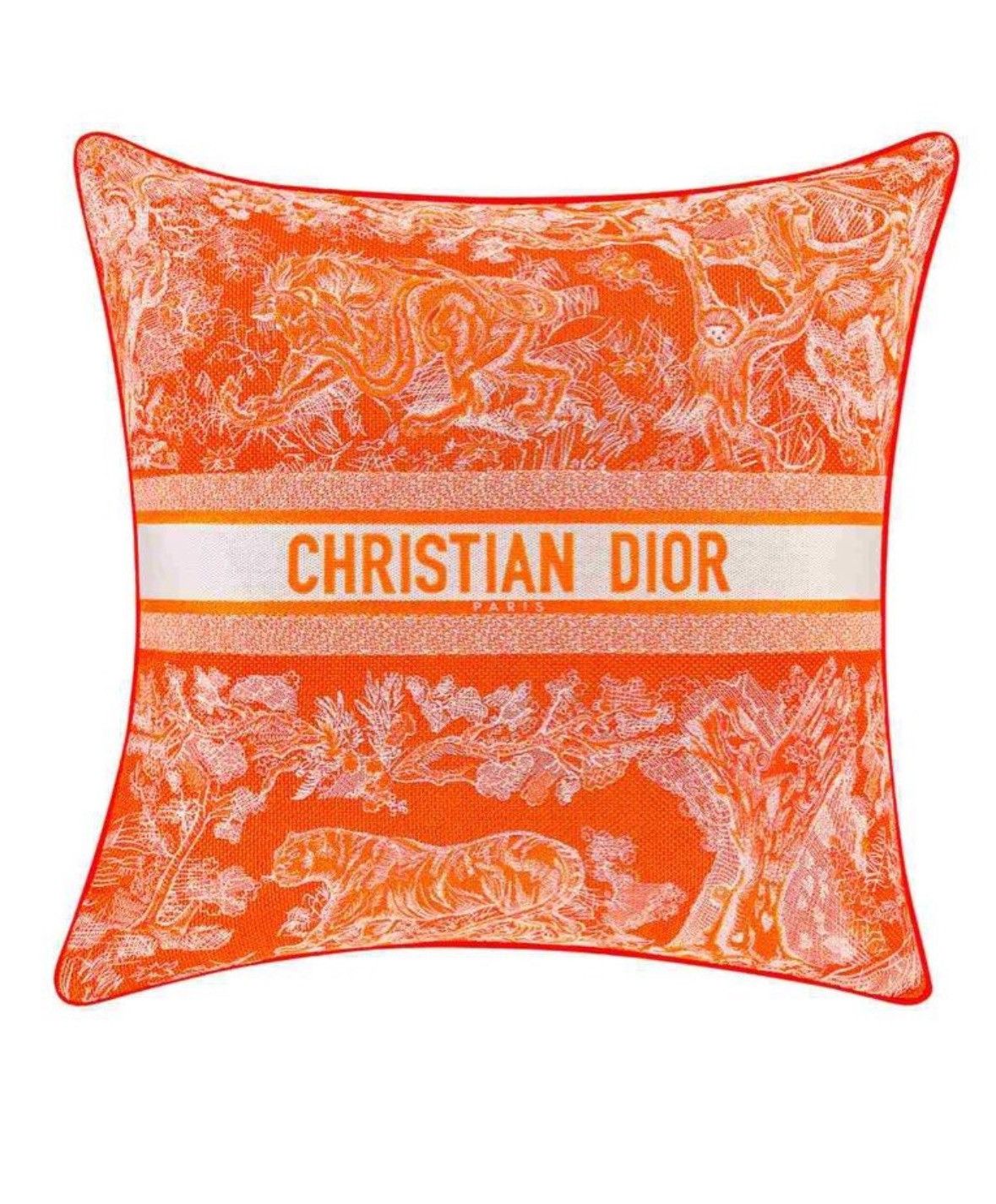 Dior BN DIOR RIVERIA TOILE DE JOUY SQUARE CUSHION Size ONE SIZE - 1 Thumbnail