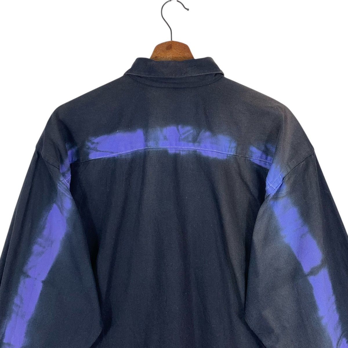Issey Miyake VINTAGE IM MIYAKE DESIGN STUDIO HAMILTON COTTON DENIM SHIRTS Size US L / EU 52-54 / 3 - 8 Thumbnail