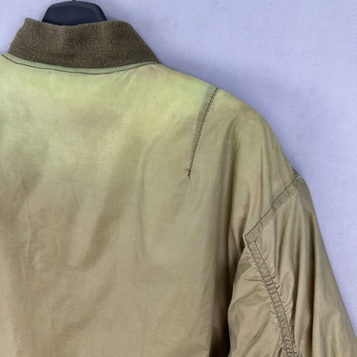 Alpha Industries Vintage Alpha Industries Bomber Jacket Sun Faded Size US M / EU 48-50 / 2 - 5 Thumbnail