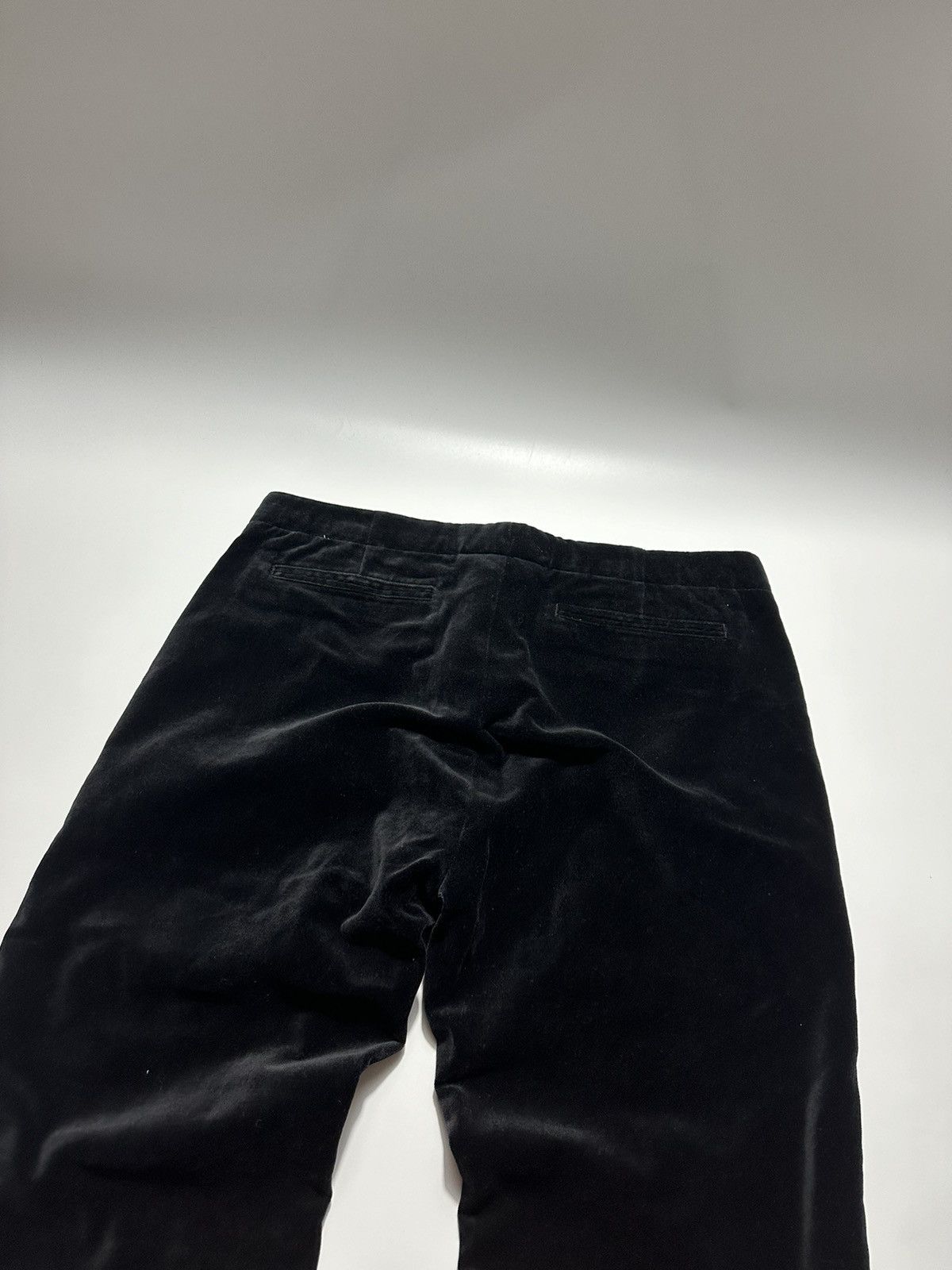 Polo Ralph Lauren × RRL Ralph Lauren × Ralph Lauren Ralph Lauren Vintage Velour Black Pants Size US 32 / EU 48 - 9 Thumbnail