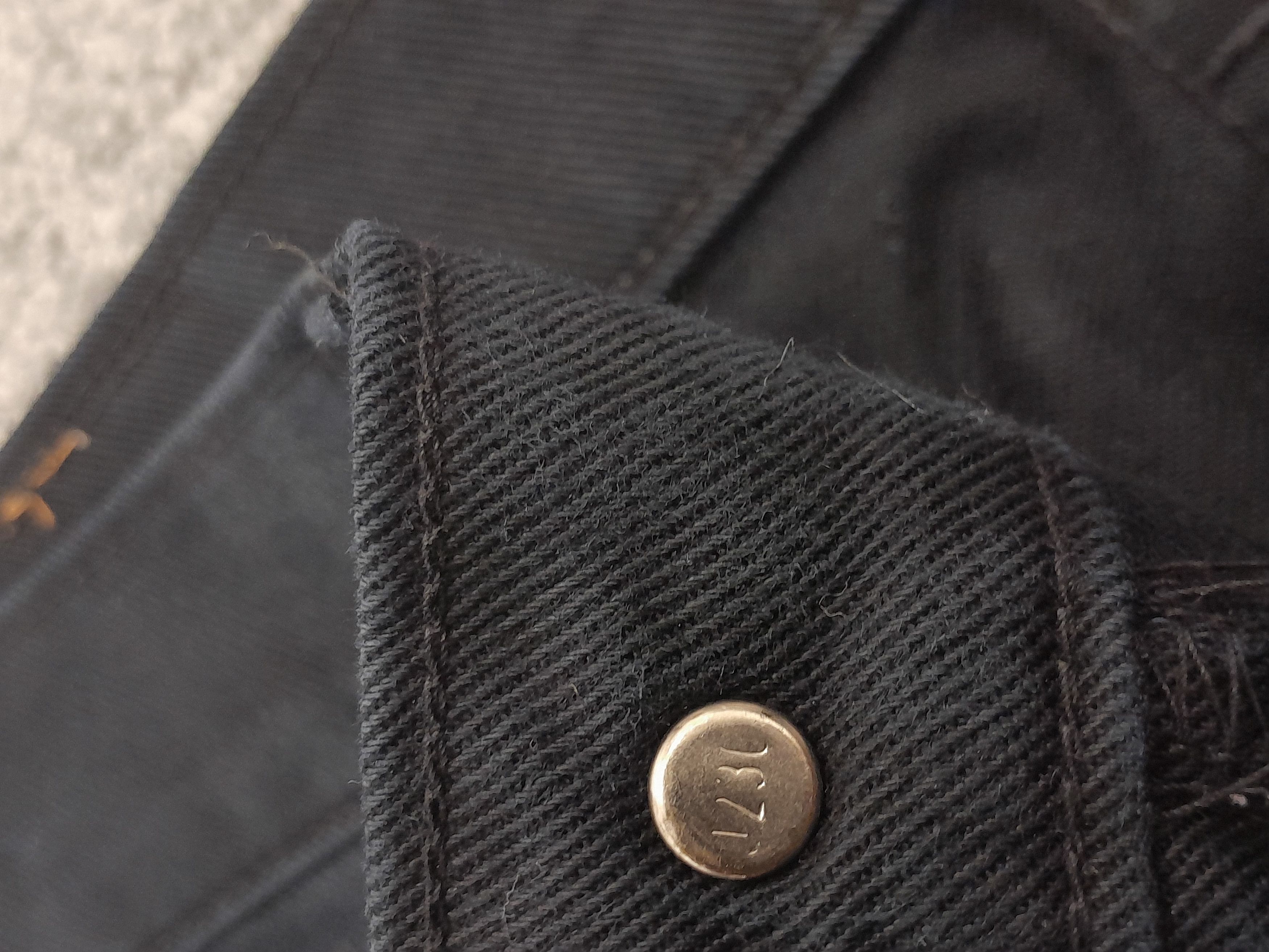 Levi's × Vintage Levis 517 Jeans Bootcut SUPER BLACK Size US 27 - 7 Thumbnail