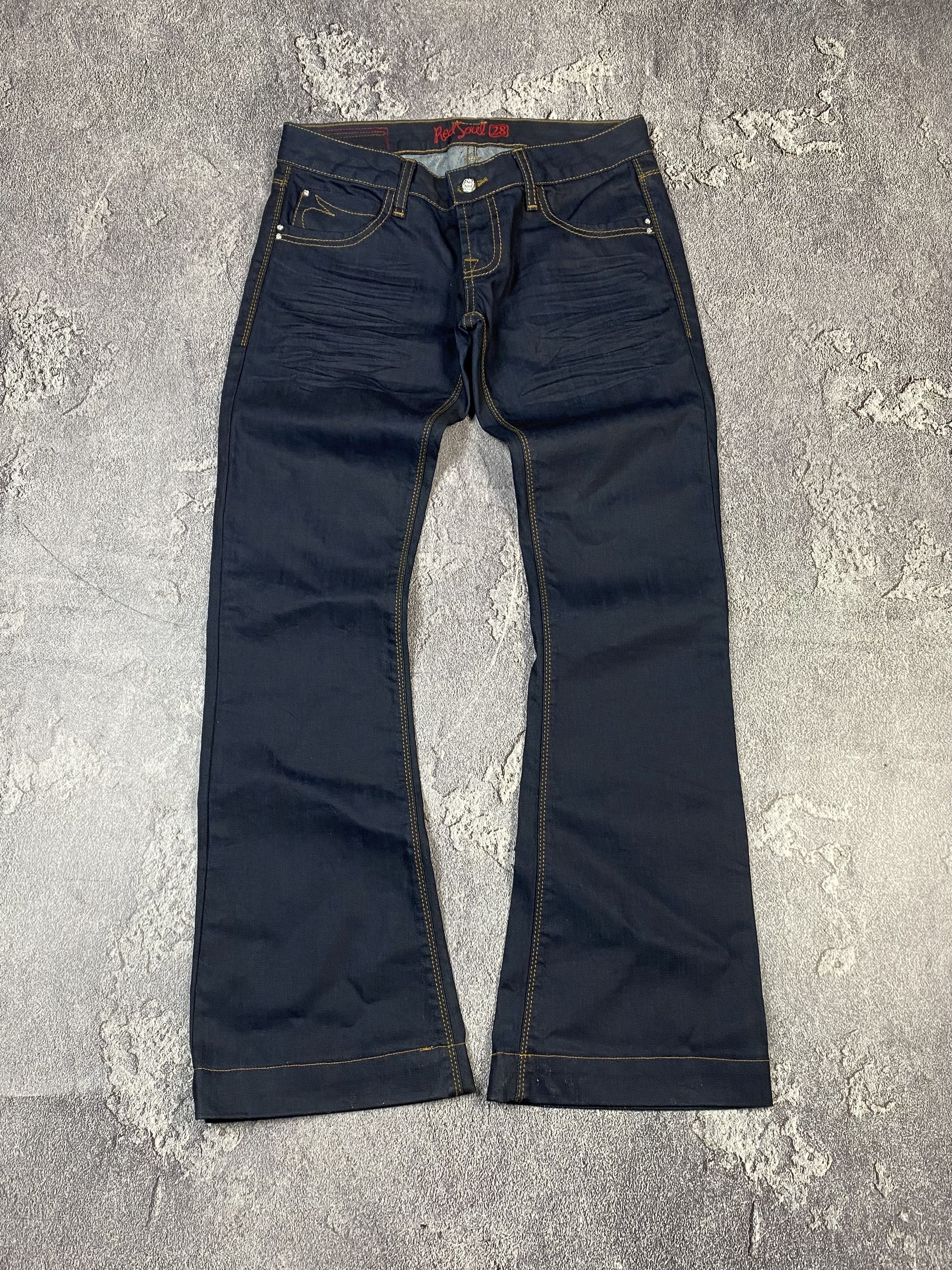 If Six Was Nine Y2K Low Rise Flared Bootcut 2000s Sexy Glamour Jeans Size 29" - 7 Thumbnail