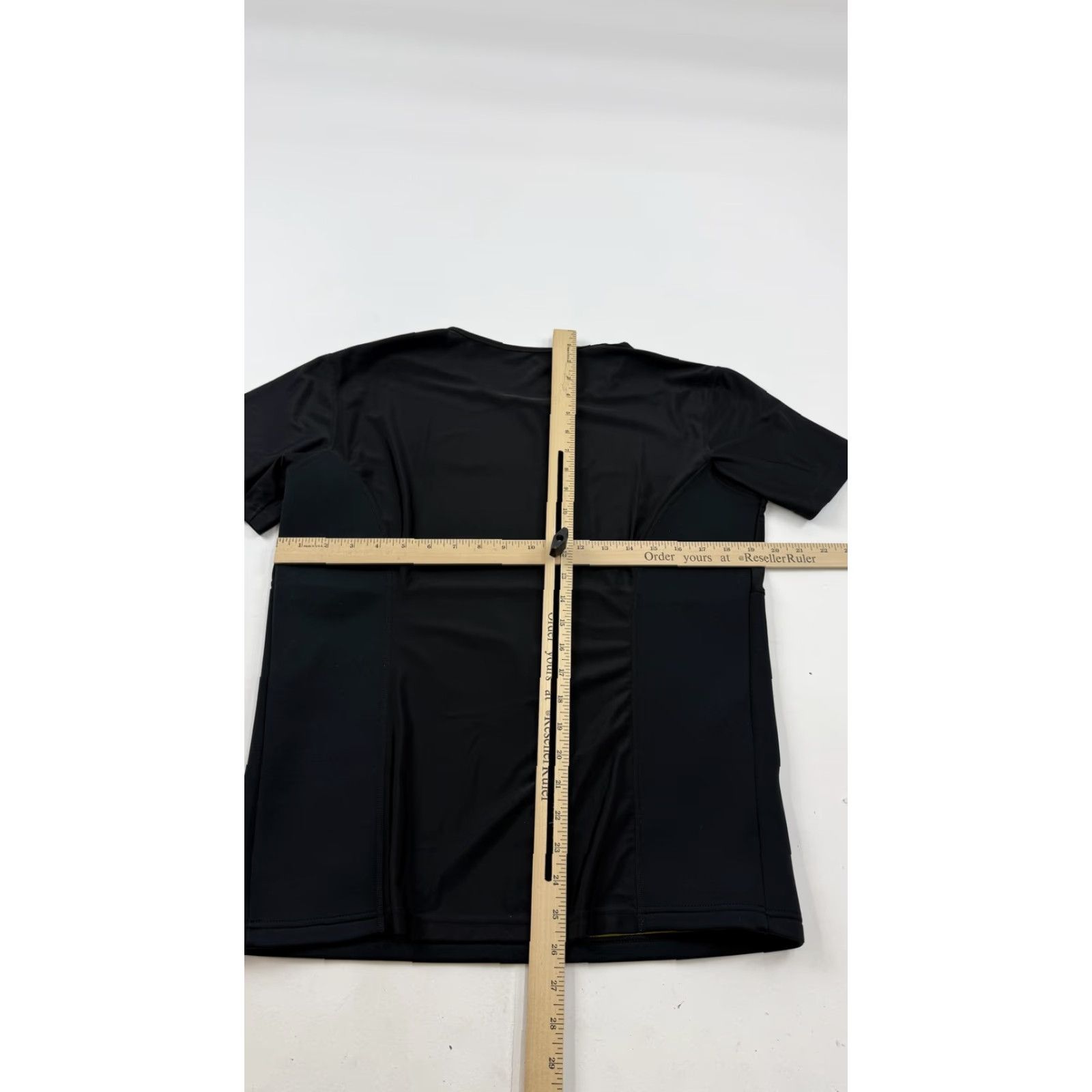 Vintage VINTAGE Hot Shapers Shaping Top Womens L Black Cami Slimming Short Sleeve Neotex Saunas Shapewear Shirt Womens L Black Size L / US 10 / IT 46 - 7 Thumbnail