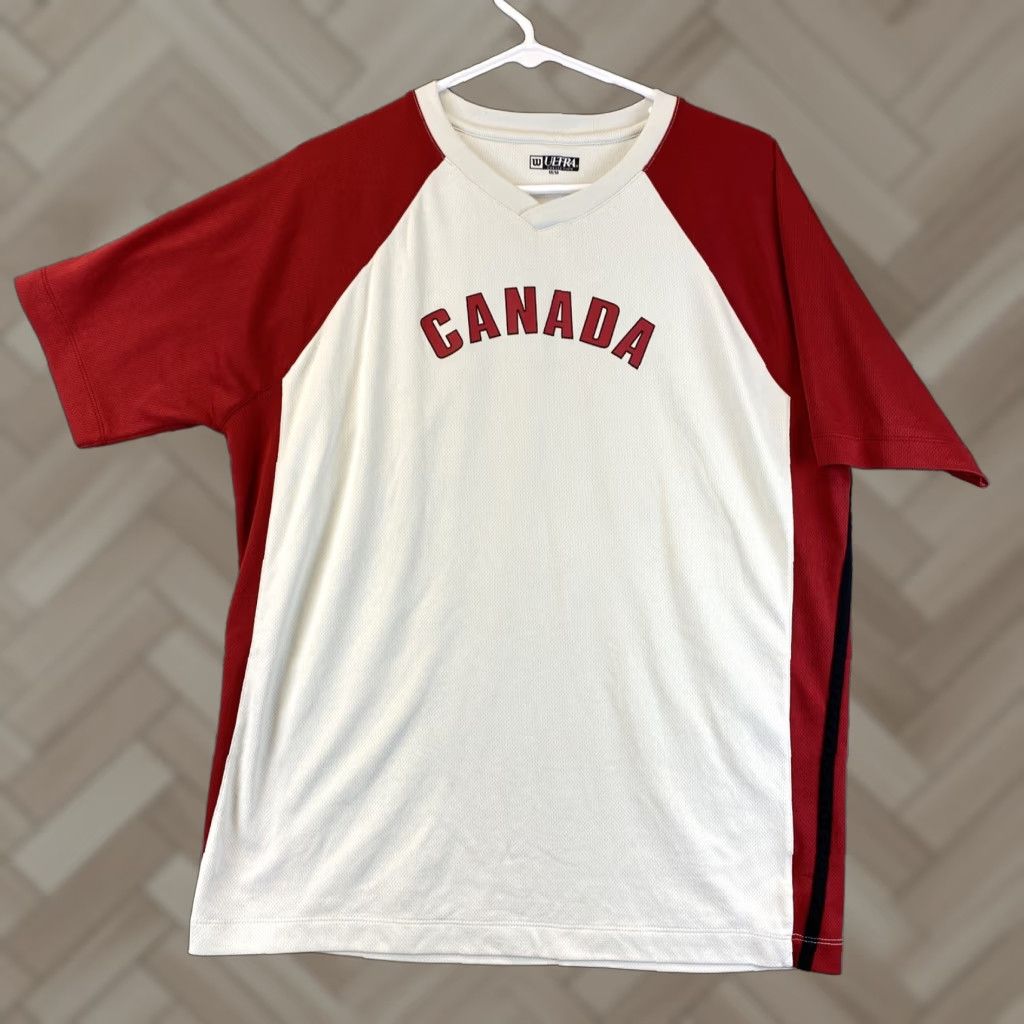 Wilson Dri-fit Team Canada Red Shirt M Wilson / 57-5 Size US M / EU 48-50 / 2 - 1 Thumbnail