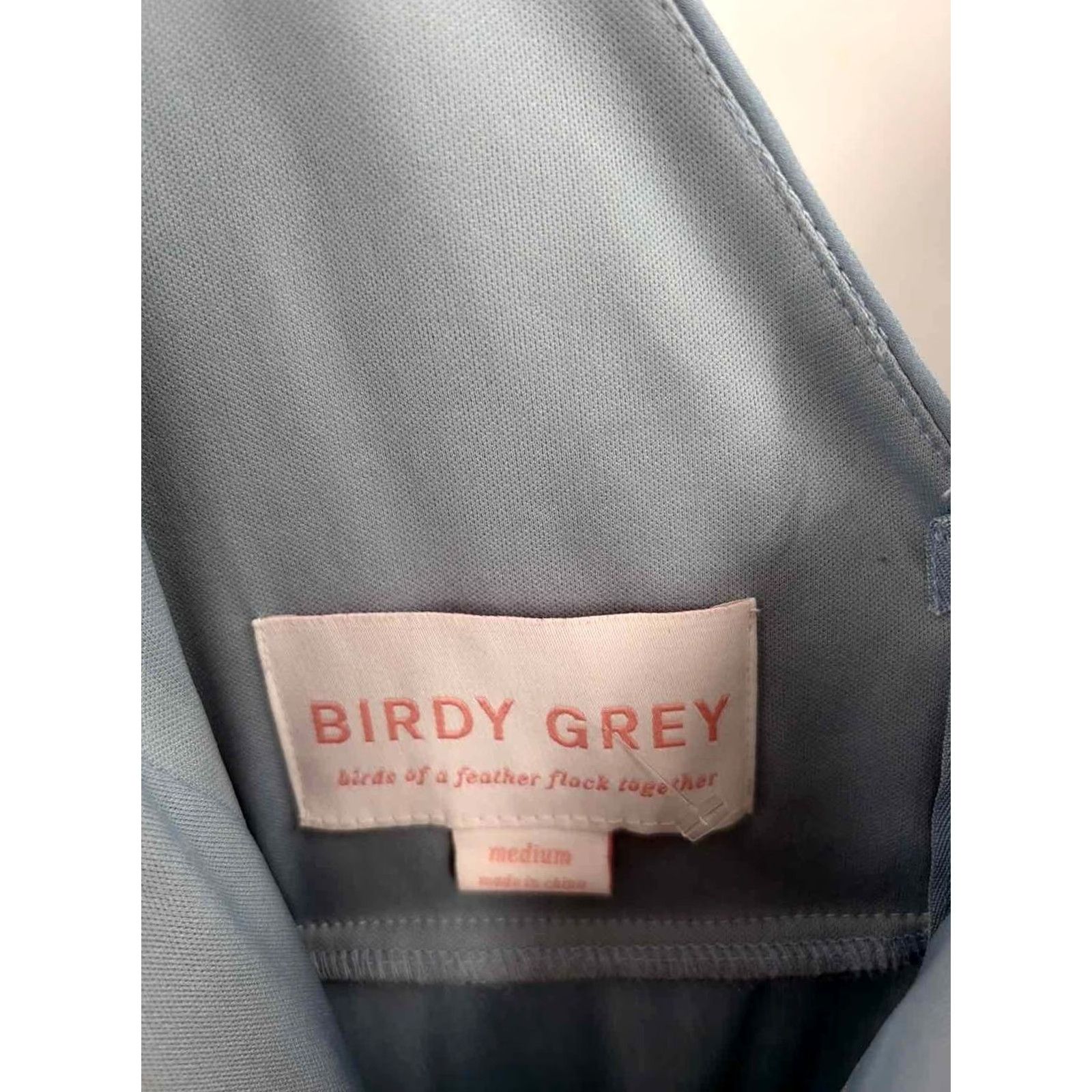 Vintage Pre-Owned Birdy Grey Blue Size Medium Maxi Evening Gown Size M / US 6-8 / IT 42-44 - 3 Thumbnail