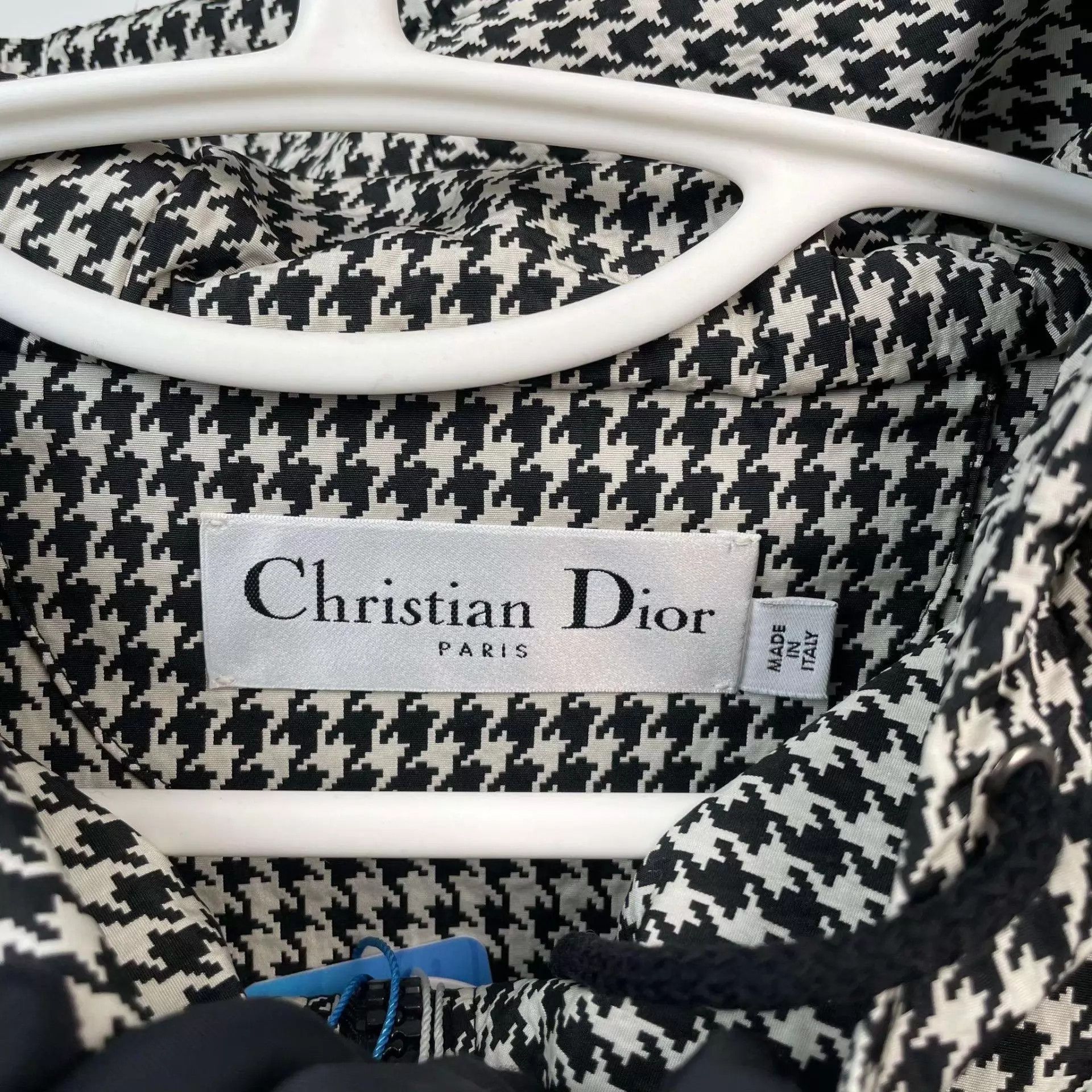 Dior Dior houndstooth black white XS jacket 98 new Size XS / US 0-2 / IT 36-38 - 4 Thumbnail