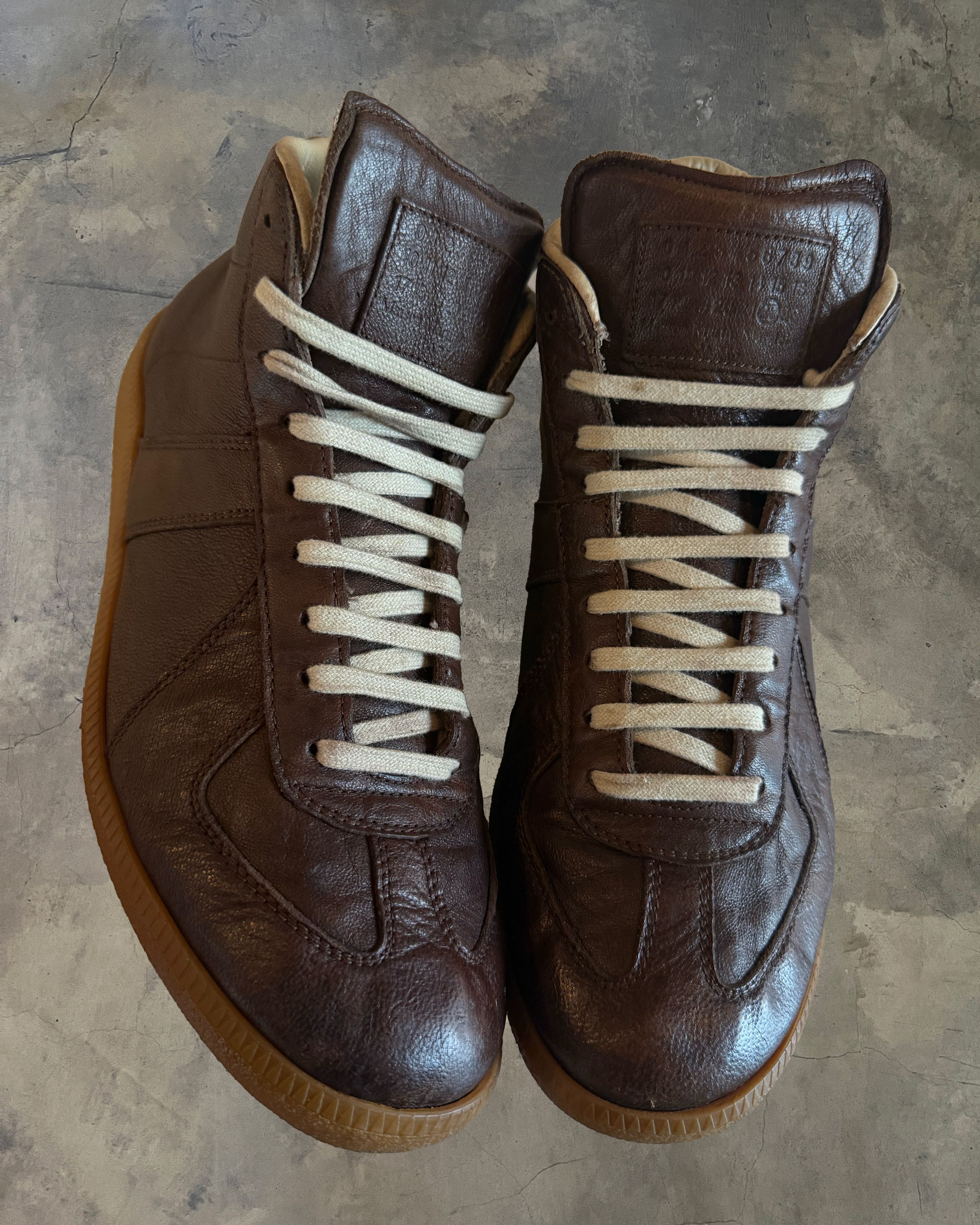 Maison Margiela MAISON MARTIN MARGIELA HIGH TOP GATS Size US 11 / EU 44 - 1 Thumbnail