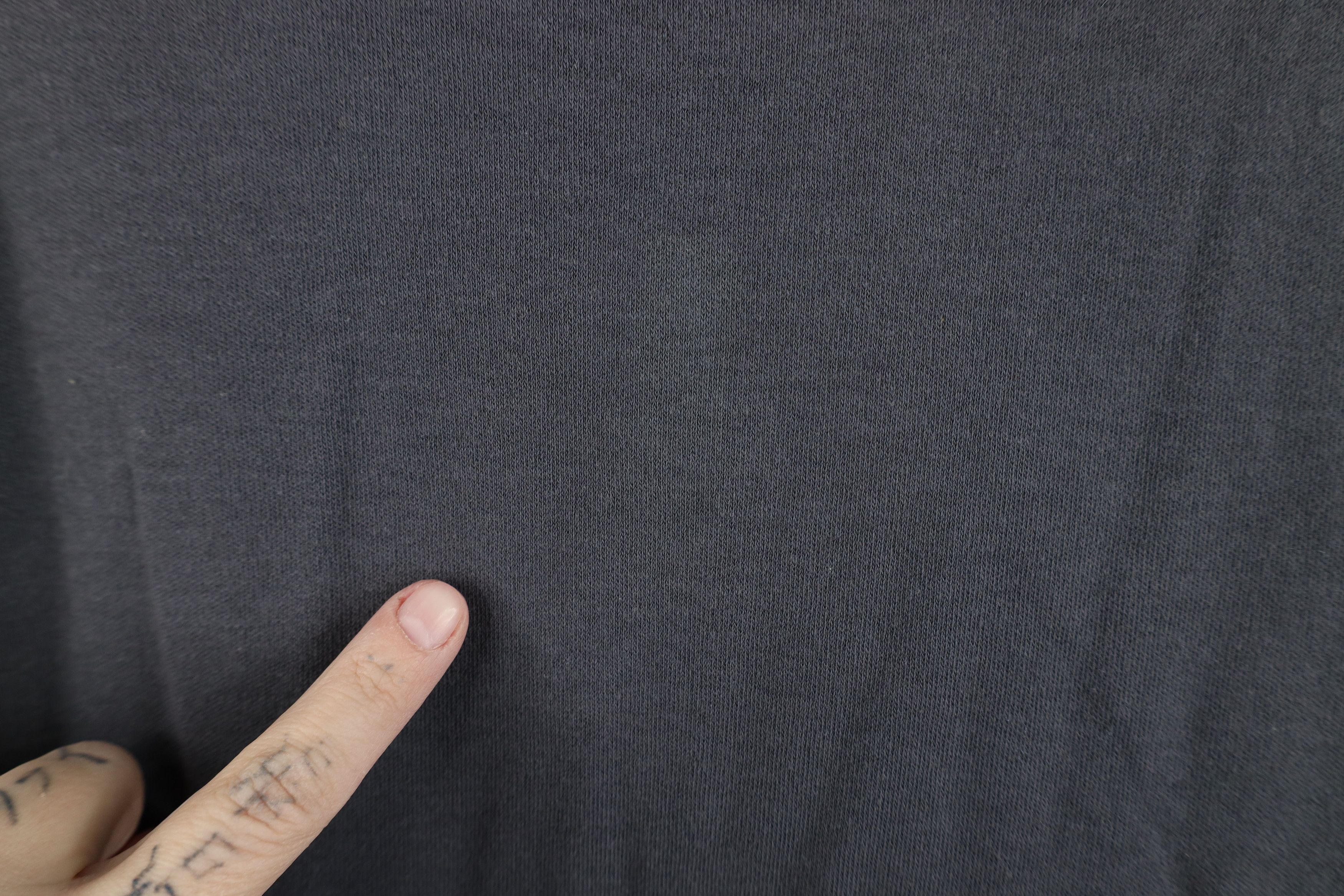 Vintage Vintage 90s Streetwear Long Sleeve Turtleneck T-Shirt Gray Size US XXL / EU 58 / 5 - 4 Thumbnail