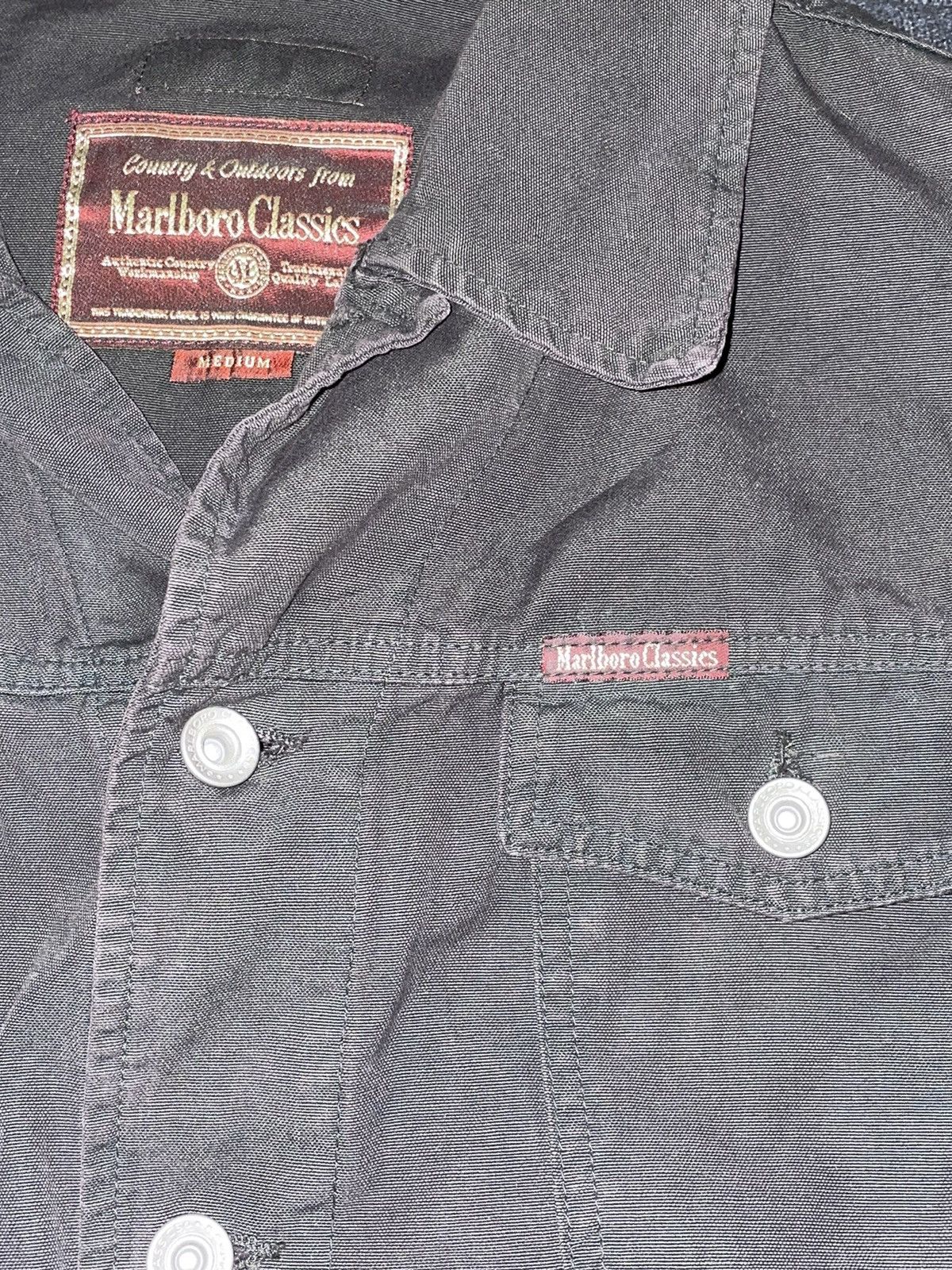 Marlboro Classics 90s Marlboro Classics Denim Jacket Vintage Size US M / EU 48-50 / 2 - 4 Thumbnail