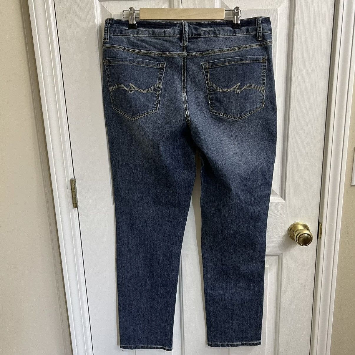 Faded Glory Faded Glory Skinny Premium Jeans Women’s Size 16 Dark Wash Size 38" / US 16 / IT 52 - 4 Thumbnail