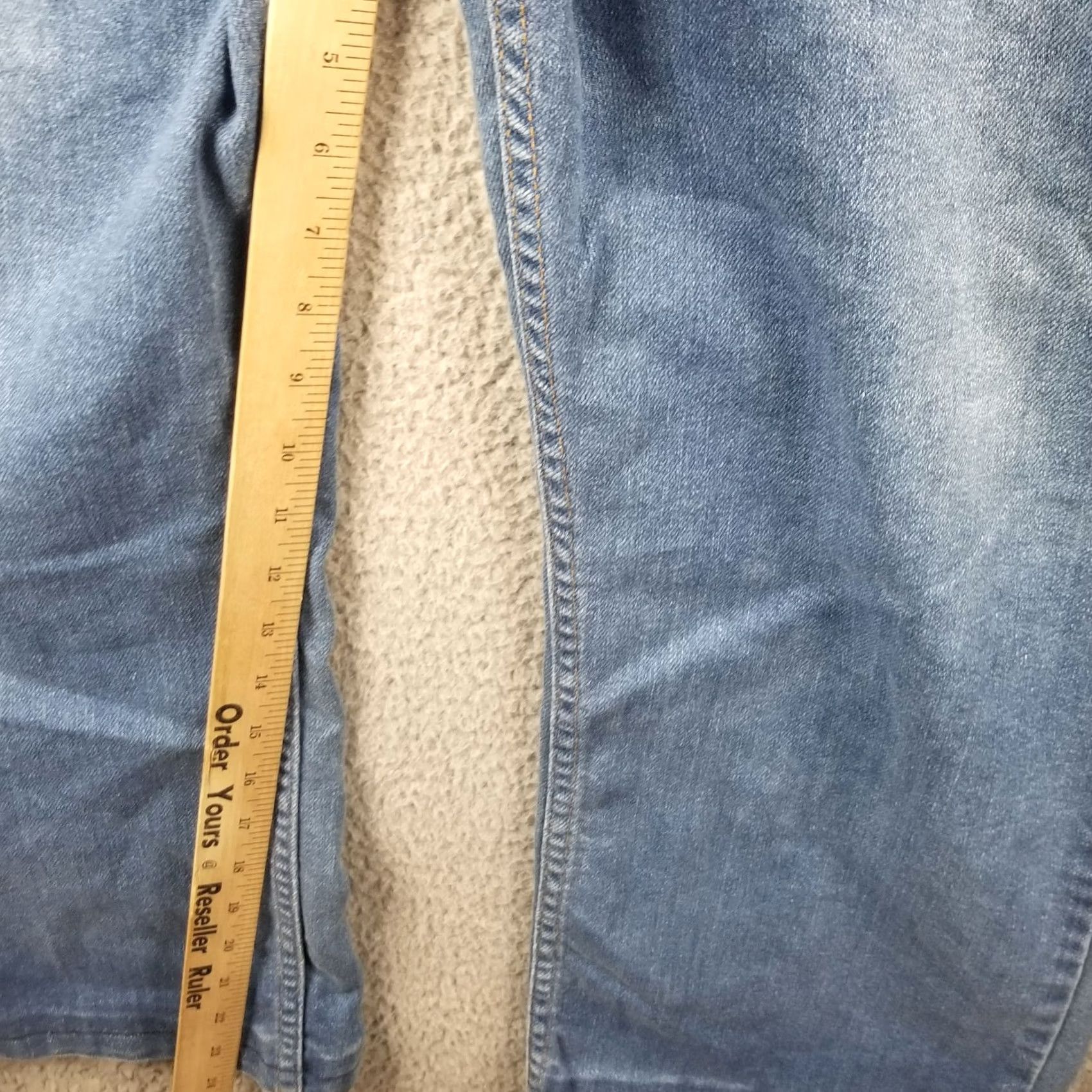 Levi's VINTAGE Levi's Denim Jeans Orange Tab USA Made Cropped 38X24 Regular Mens Jeans 517 Distressed Solid USA Theme 80s 90s Size US 38 / EU 54 - 7 Thumbnail