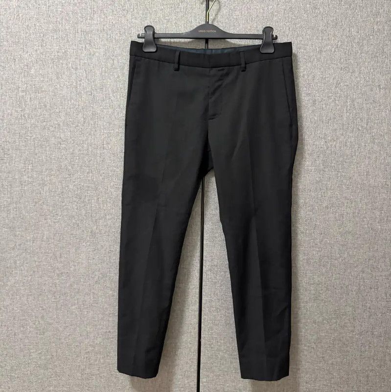 Dior Dior Black Wool Men's Casual Trousers 0089 Size US 38 / EU 54 - 1 Thumbnail