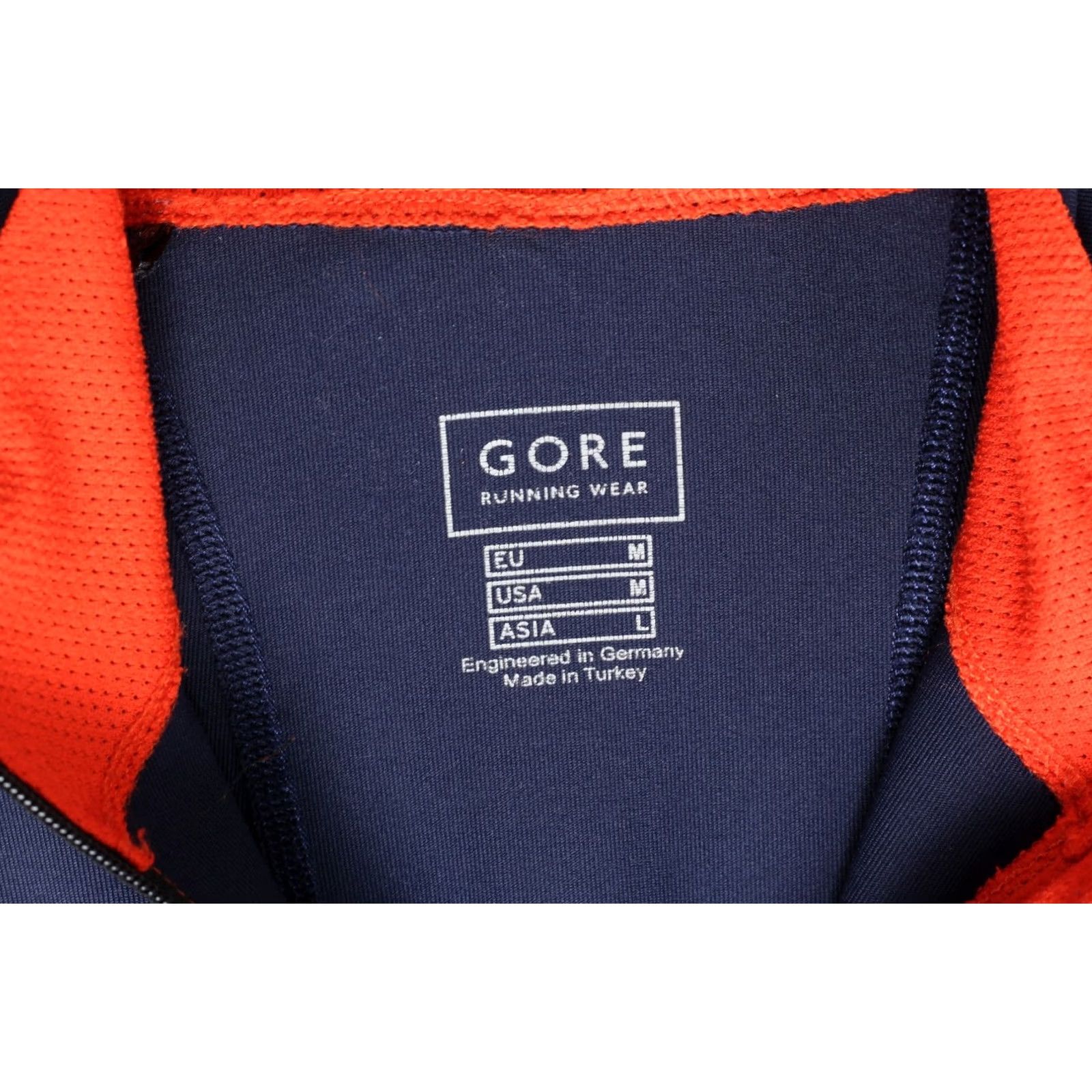 Vintage GORE RUNNING WEAR Sweatshirt Men Size M Zip Neck Stretch Blue VR3681 Size US M / EU 48-50 / 2 - 5 Thumbnail