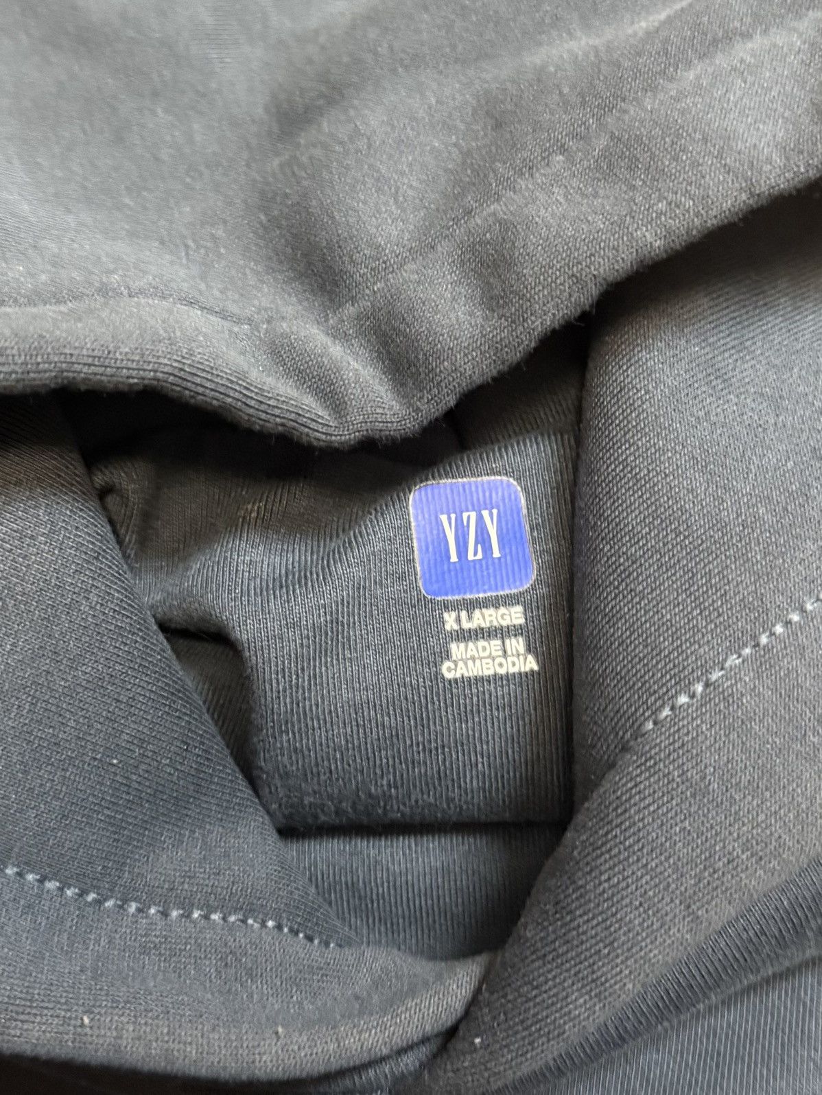 Balenciaga × Gap × Yeezy Yeezy Gap Blue Dove Hoodie Size US XL / EU 56 / 4 - 5 Thumbnail