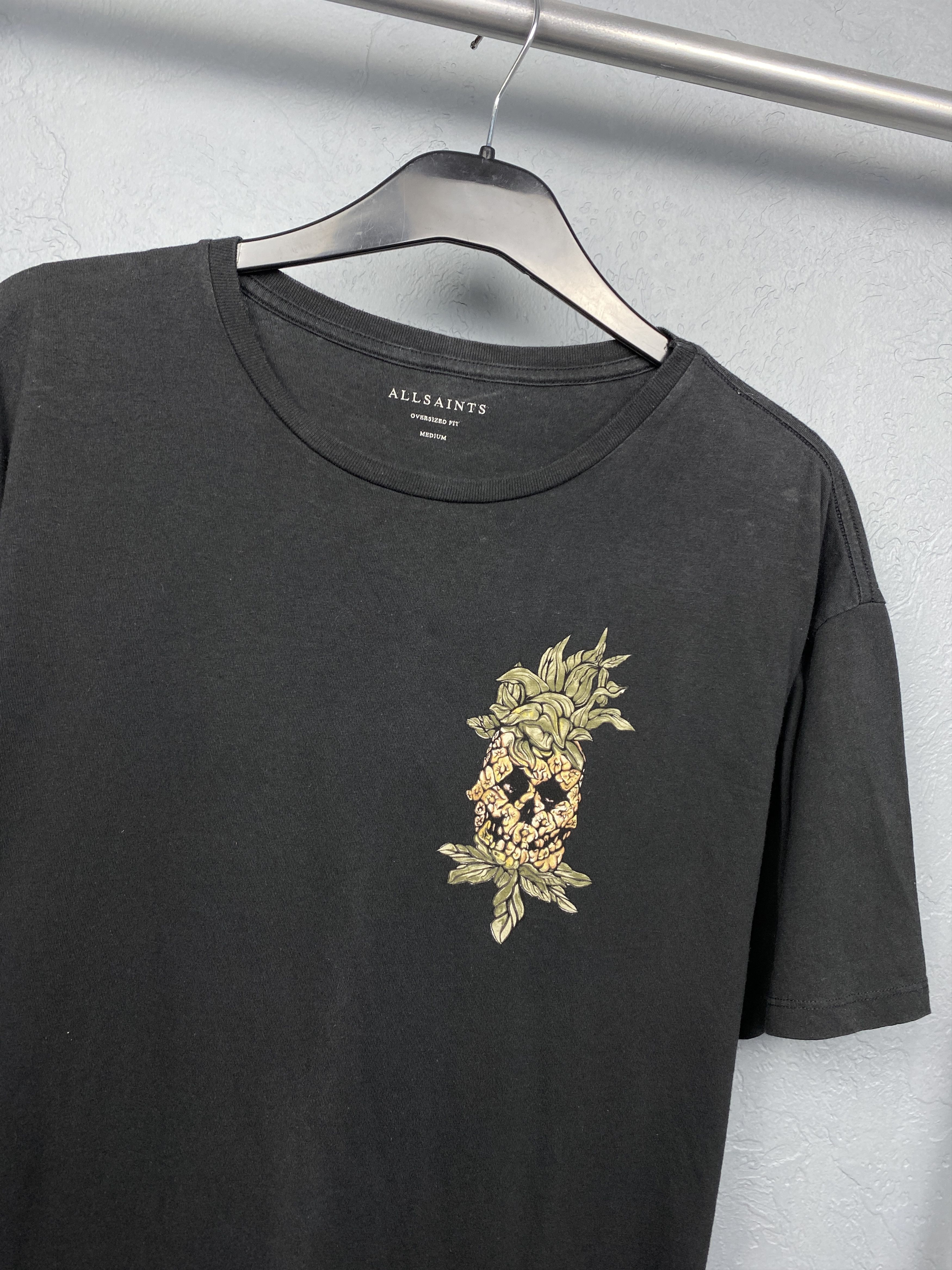 Allsaints Allsaints Mens Fineapple Switch Crew Neck T-Shirt Size US M / EU 48-50 / 2 - 4 Thumbnail