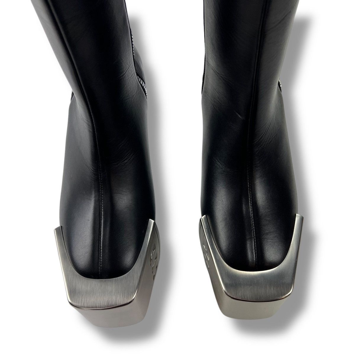 Rick Owens Rick Owens SS21 Knee High Phlegethon Kiss Shield Waders Size US 6 / IT 36 - 5 Thumbnail