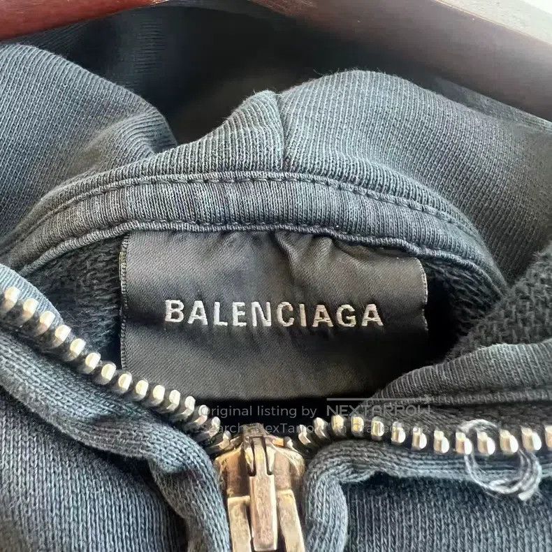 Balenciaga Balenciaga Alphabet Logo Printed Zipper Black Size US M / EU 48-50 / 2 - 3 Thumbnail