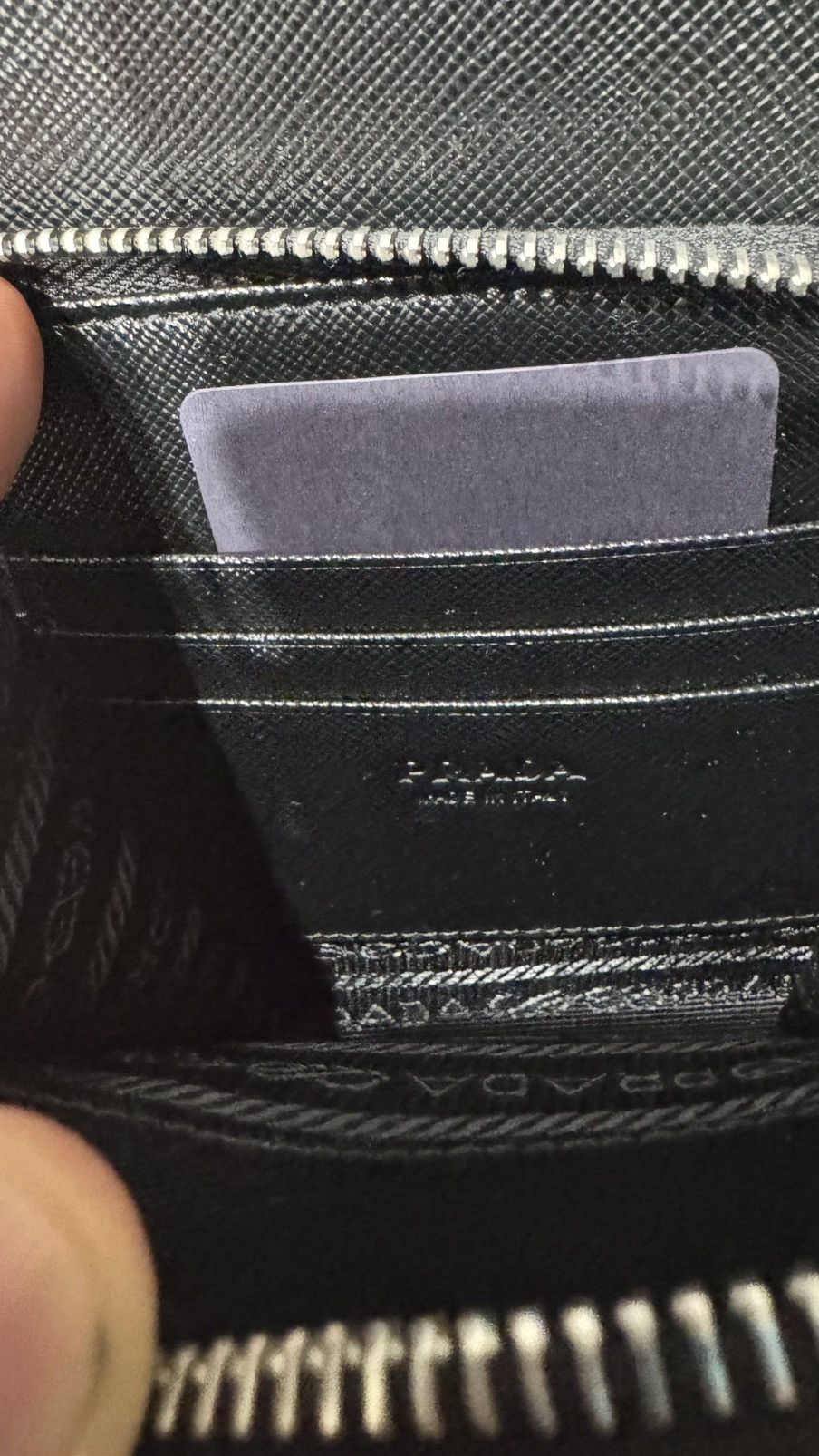 Prada Prada saffiano leather smartphone case Size ONE SIZE - 9 Thumbnail