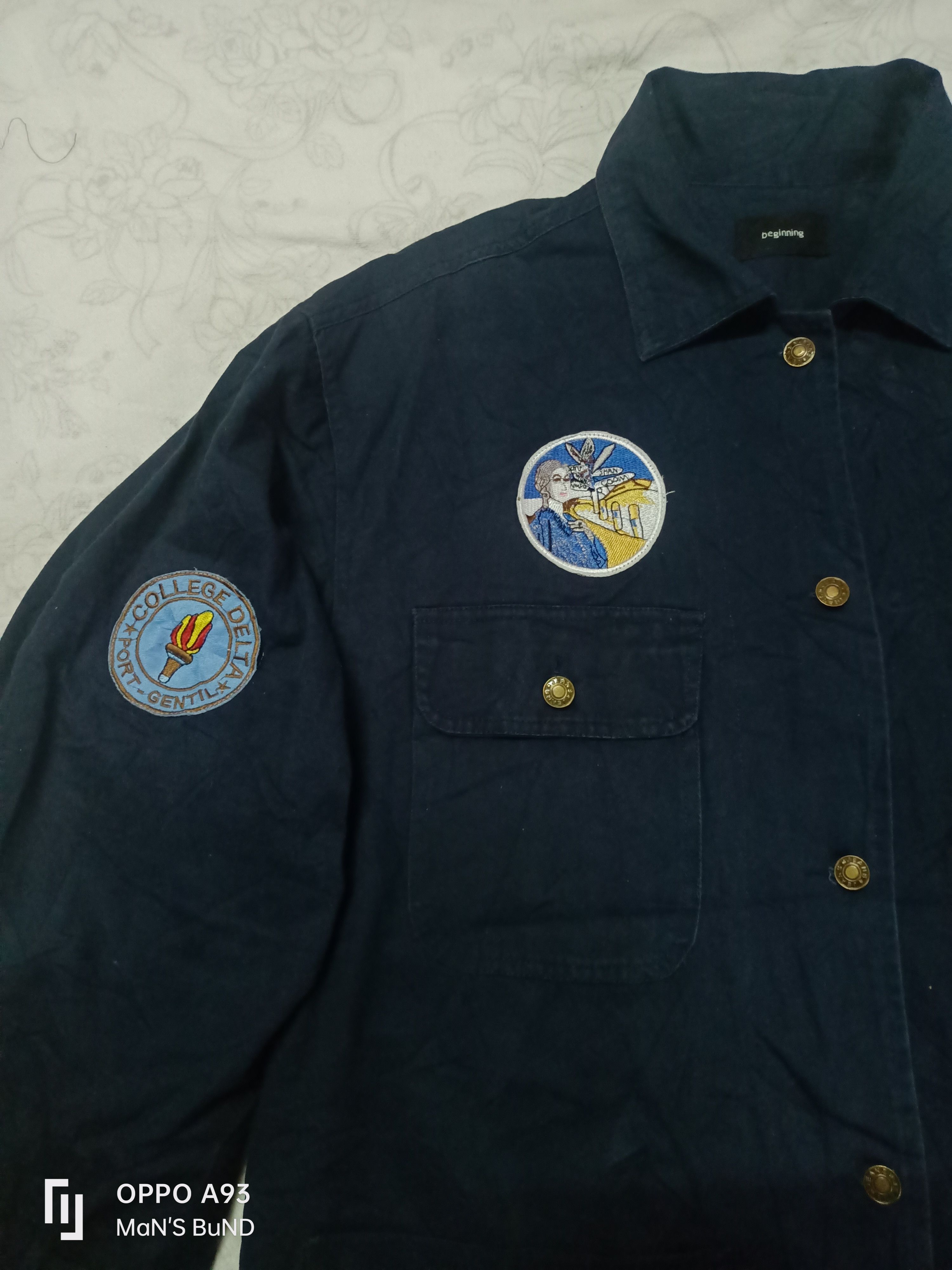 Vintage Vintage Patch Jacket (22 Patches) Size US L / EU 52-54 / 3 - 6 Thumbnail
