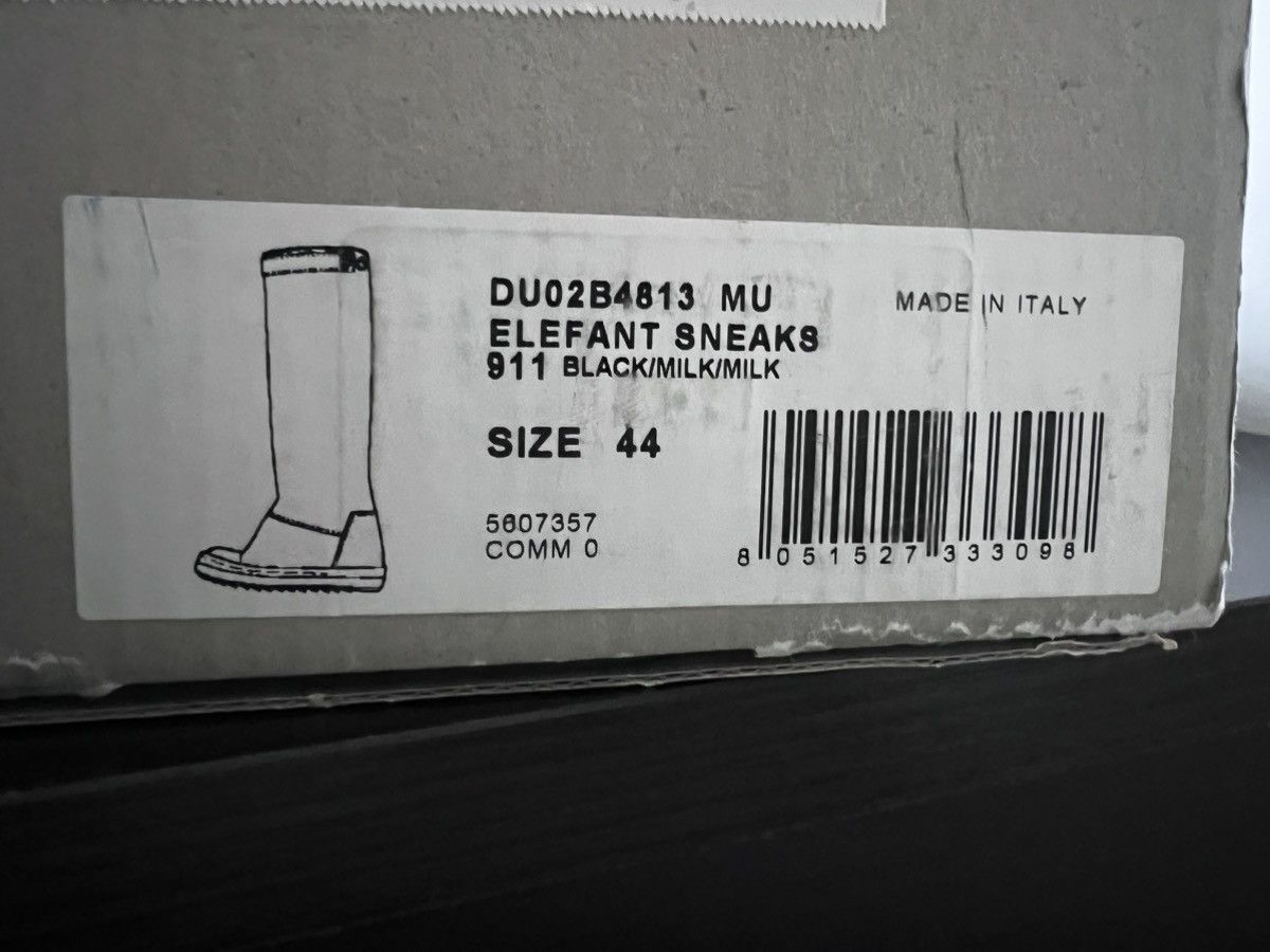 Rick Owens Drkshdw Rick Owens DRKSHDW Elephant Boots Size US 11 / EU 44 - 9 Thumbnail