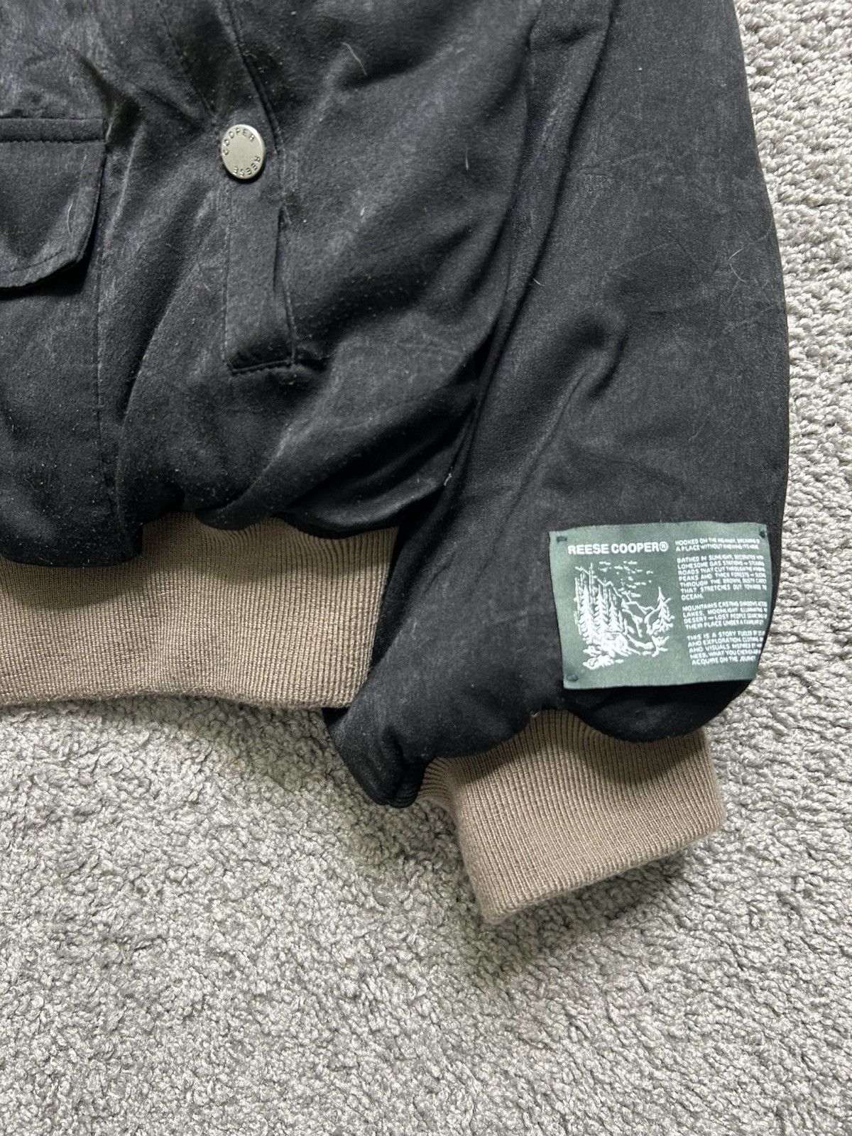 Reese Cooper Reese Cooper RCI Padded Satin Bomber Jacket Made in USA Size US L / EU 52-54 / 3 - 4 Thumbnail