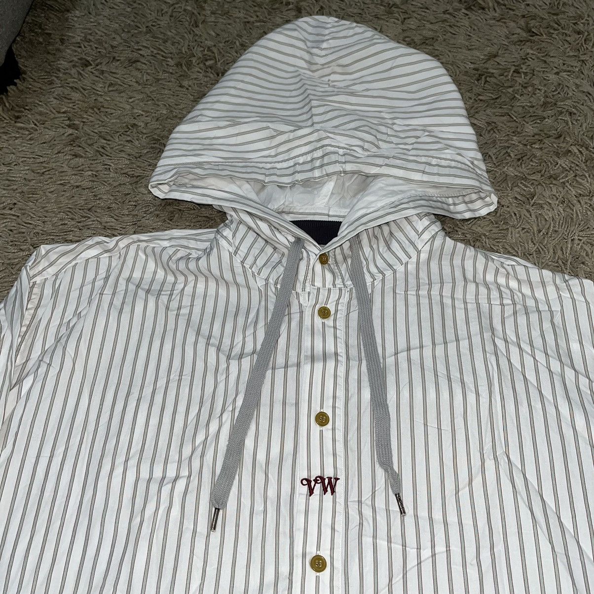 Vivienne Westwood Vivienne Westwood Rib Hooded Shirt Size US XL / EU 56 / 4 - 17 Thumbnail