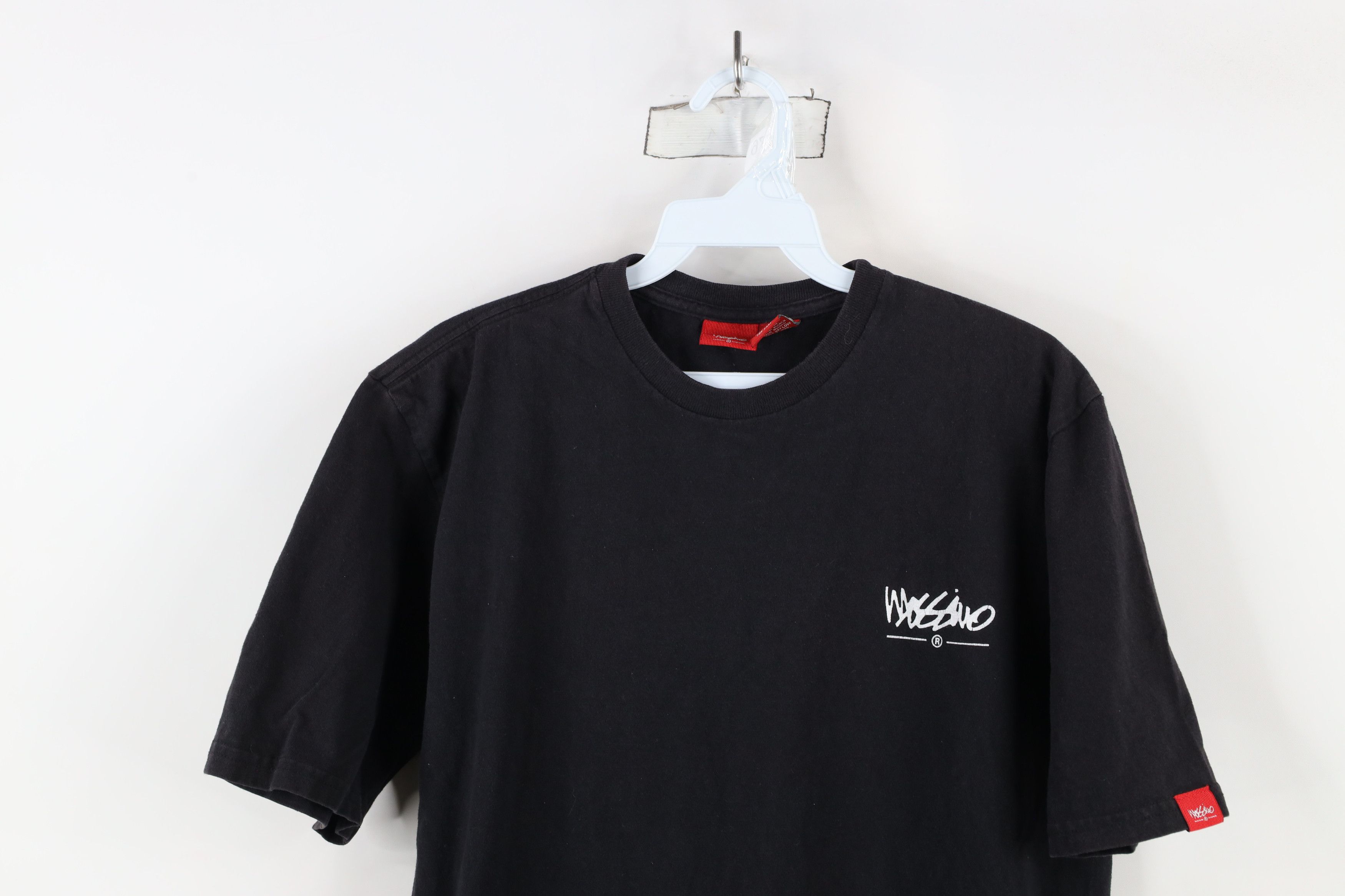 Mossimo × Vintage Vintage 90s Y2K Mossimo Surfing Spell Out Big Logo T-Shirt Size US S / EU 44-46 / 1 - 2 Thumbnail