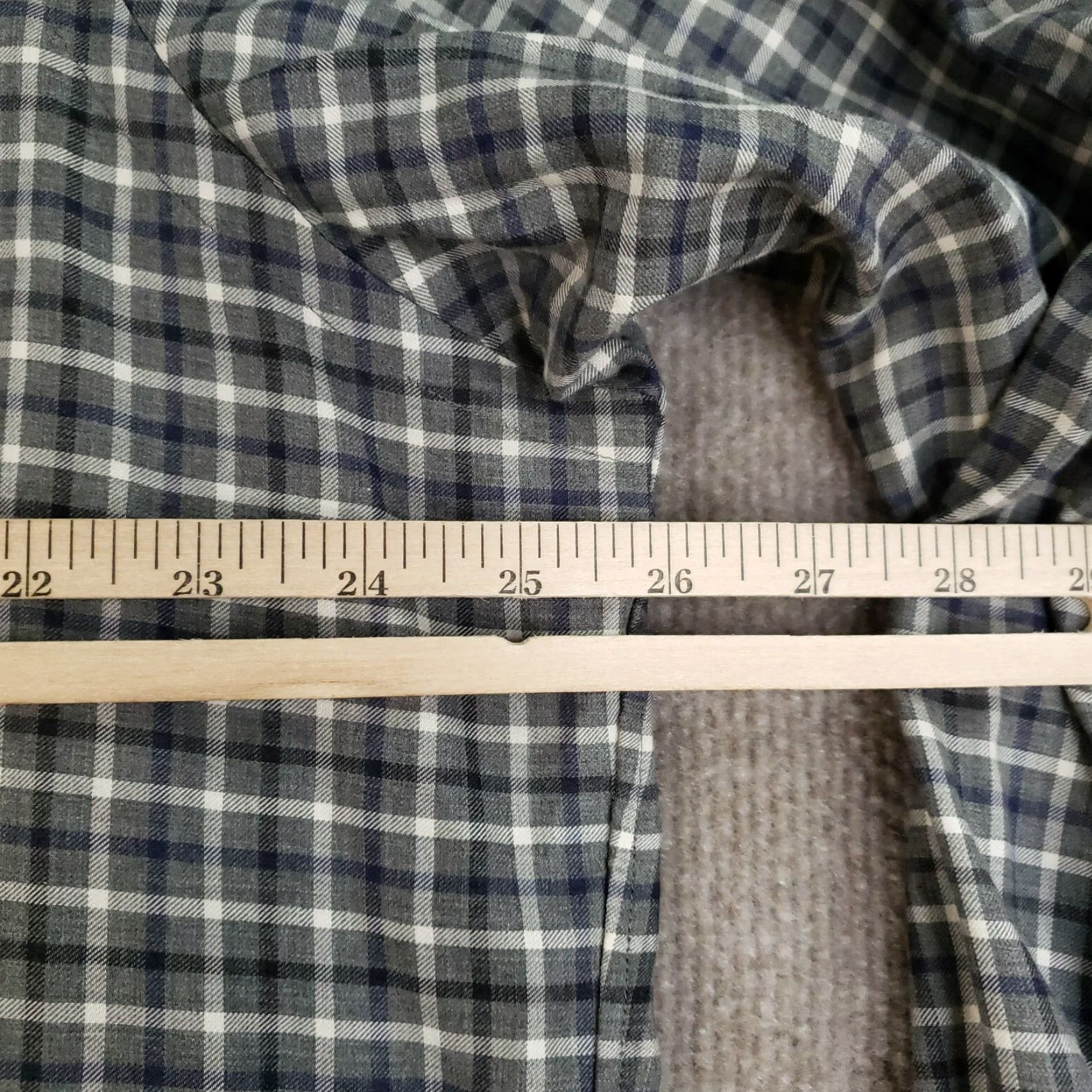 Ralph Lauren Ralph Lauren Shirt Mens Large Gray Blue White Plaid Button Up Casual Preppy Size US L / EU 52-54 / 3 - 3 Thumbnail